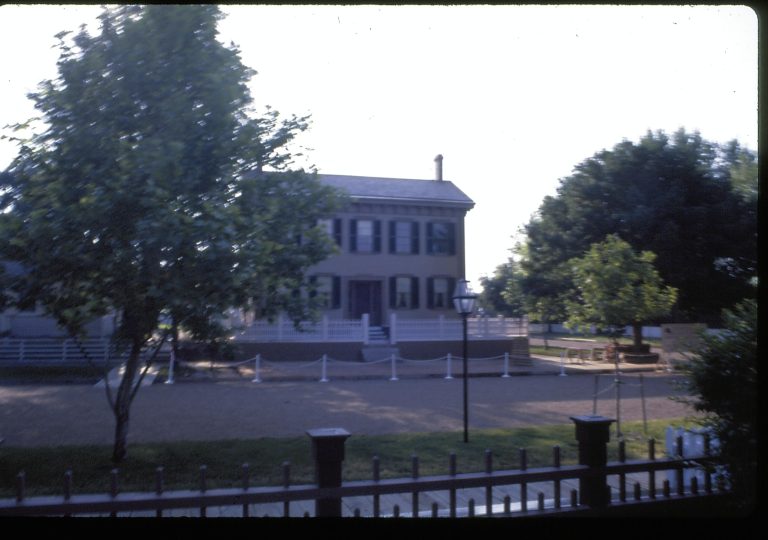 NA slide sleeve (LIHO Before Fence Completed) Lincoln, Home, Restoration