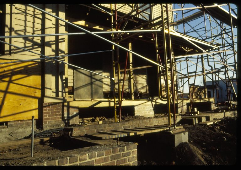 NA slide sleeve (MASTER Lincoln Home Restoration) Lincoln, Home, Restoration, scaffolding