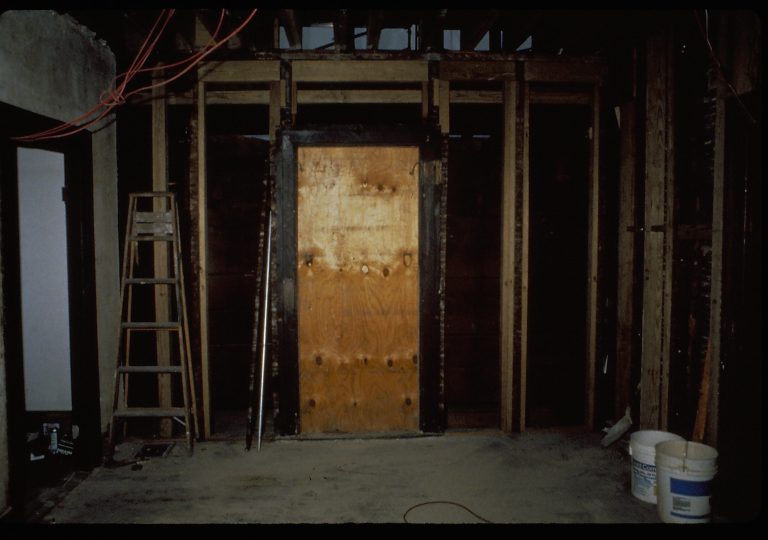 NA slide sleeve (Duplicates Frame No.5), 35B Lincoln, Home, Restoration