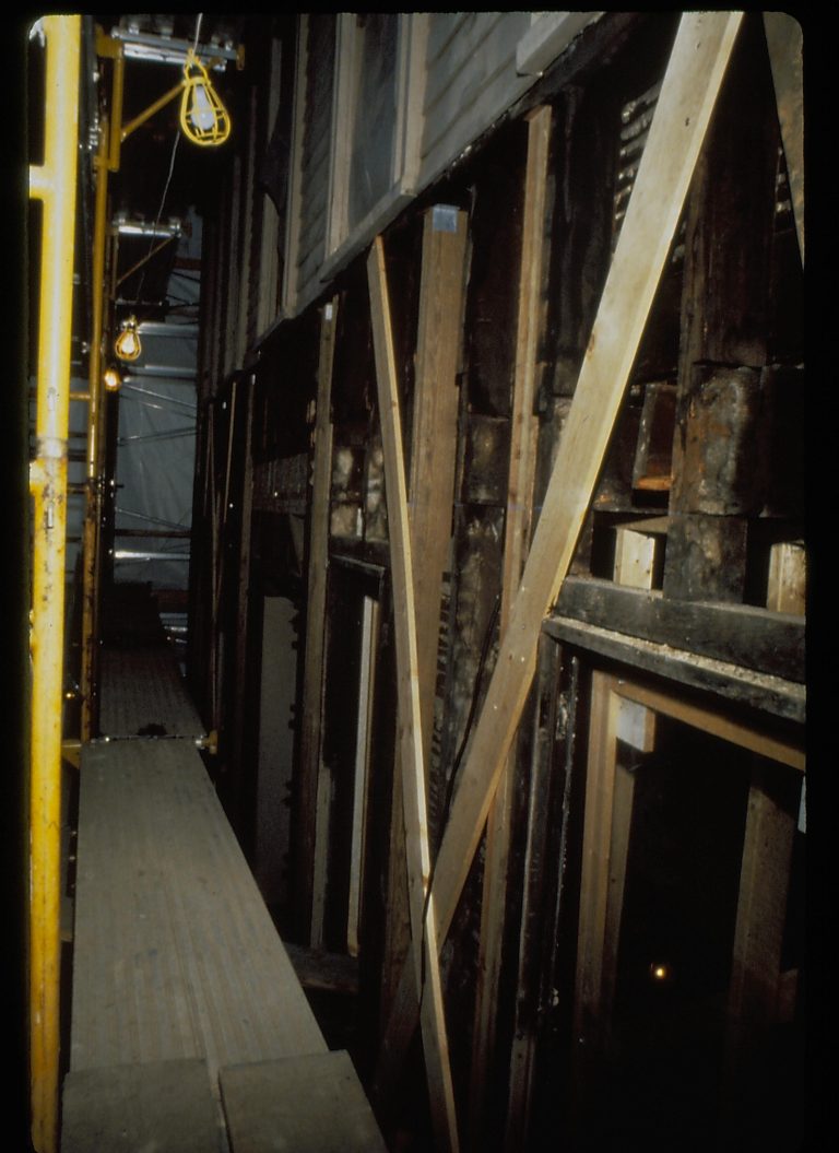 NA slide sleeve (LIHO Restoration, May 1987-June 1988, Tray #1) Lincoln, Home, Restoration, Scaffolding