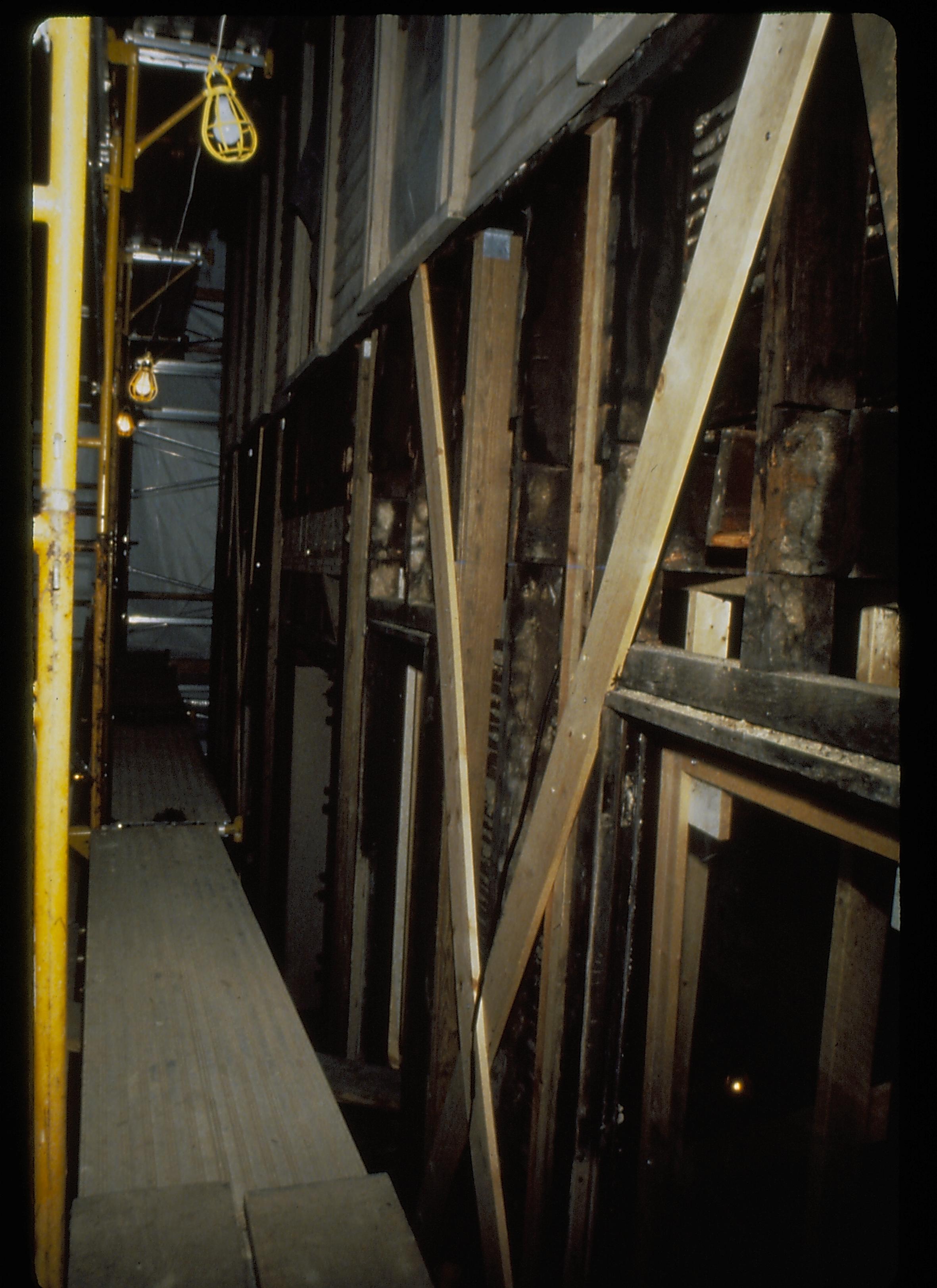 NA slide sleeve (LIHO Restoration, May 1987-June 1988, Tray #1) Lincoln, Home, Restoration, Scaffolding