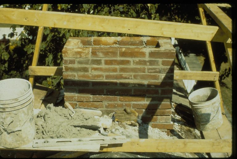 Repro - M.F., Lincoln Home Restoration, 1987 slide sleeve (Archives-Lincoln Home Restoration) Lincoln, Home, Restoration