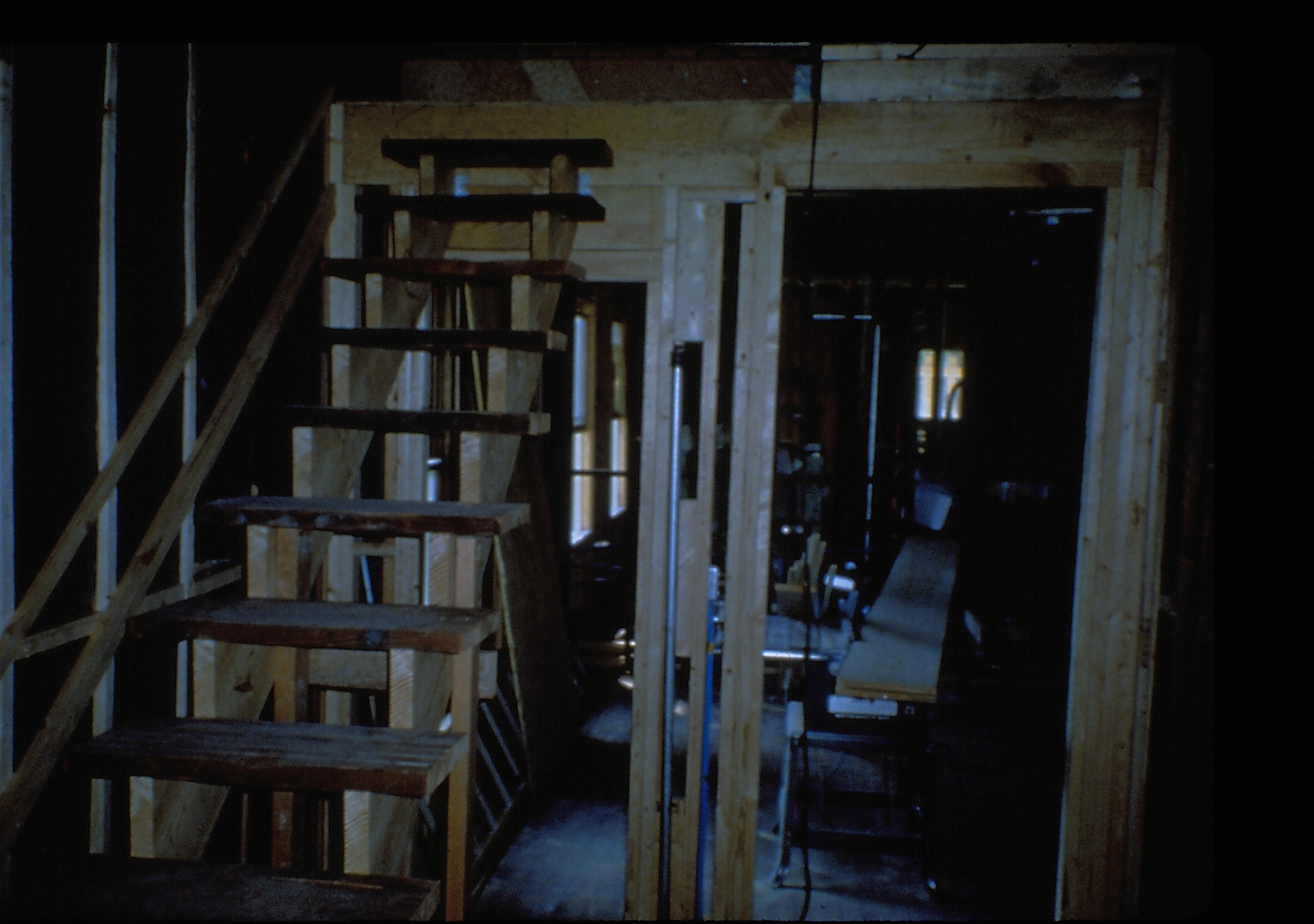 NA slide sleeve (Archives-Lincoln Home Restoration), #5 Lincoln, Home, Restoration, stair