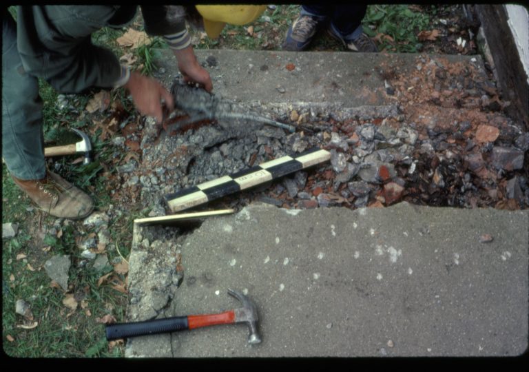 NA slide sleeve (Archives-Lincoln Home Restoration), #5 Lincoln, Home, Restoration