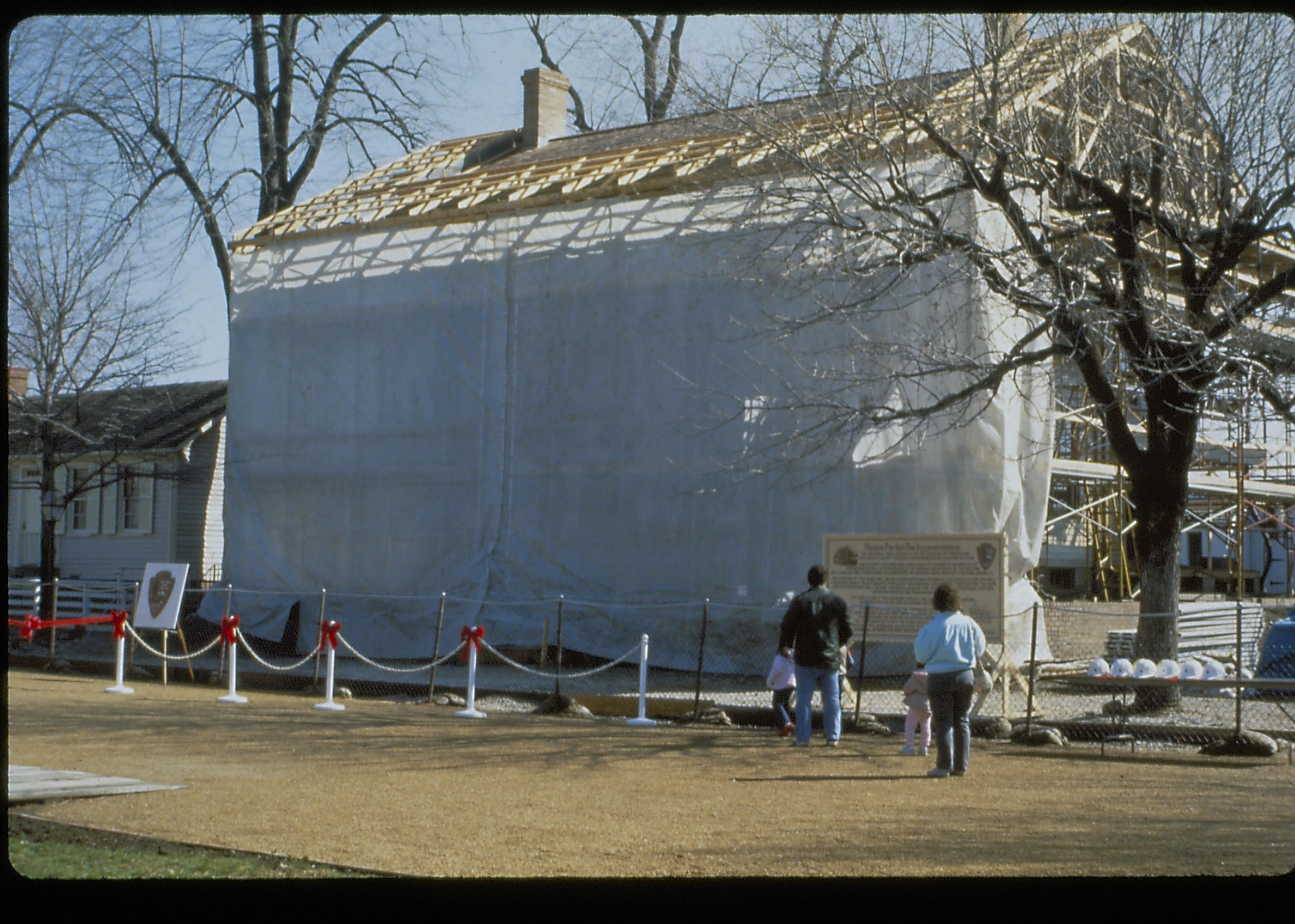 Repro. M.F. - Lincoln Home Restoration slide sleeve (Lyon) Lincoln, Home, Restoration, tent