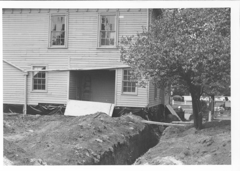 East Home Restoration; 15-3 Lincoln, Home, Restoration, Eastside and Backyard
