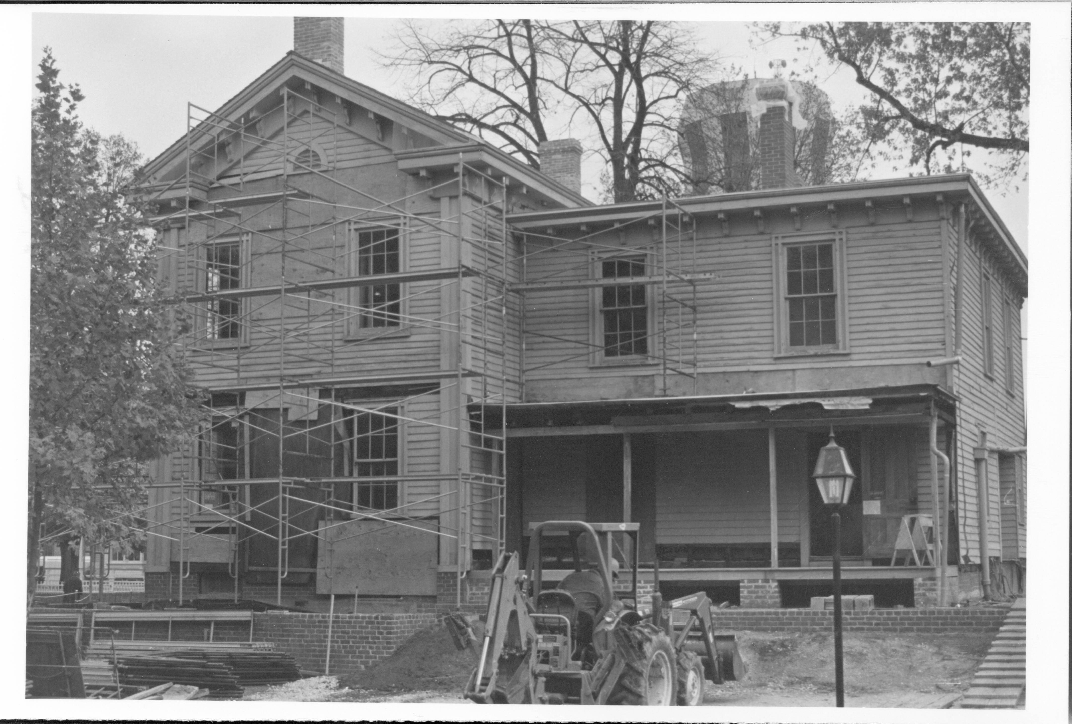 South Side 16-18 Lincoln, Home, Restoration, South Side, Scaffolding