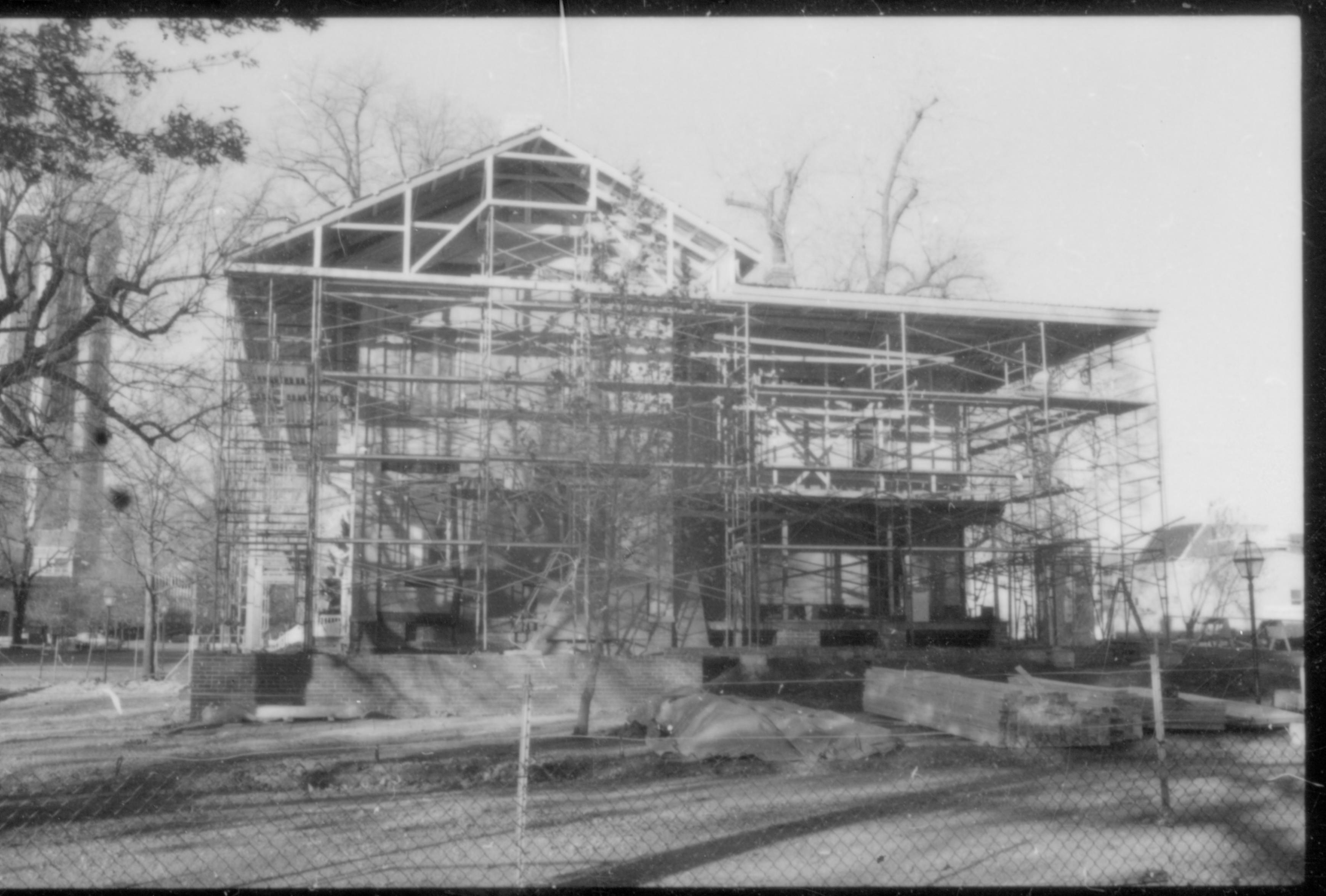 NA Lincoln, Home, Restoration, Exterior, Scaffolding