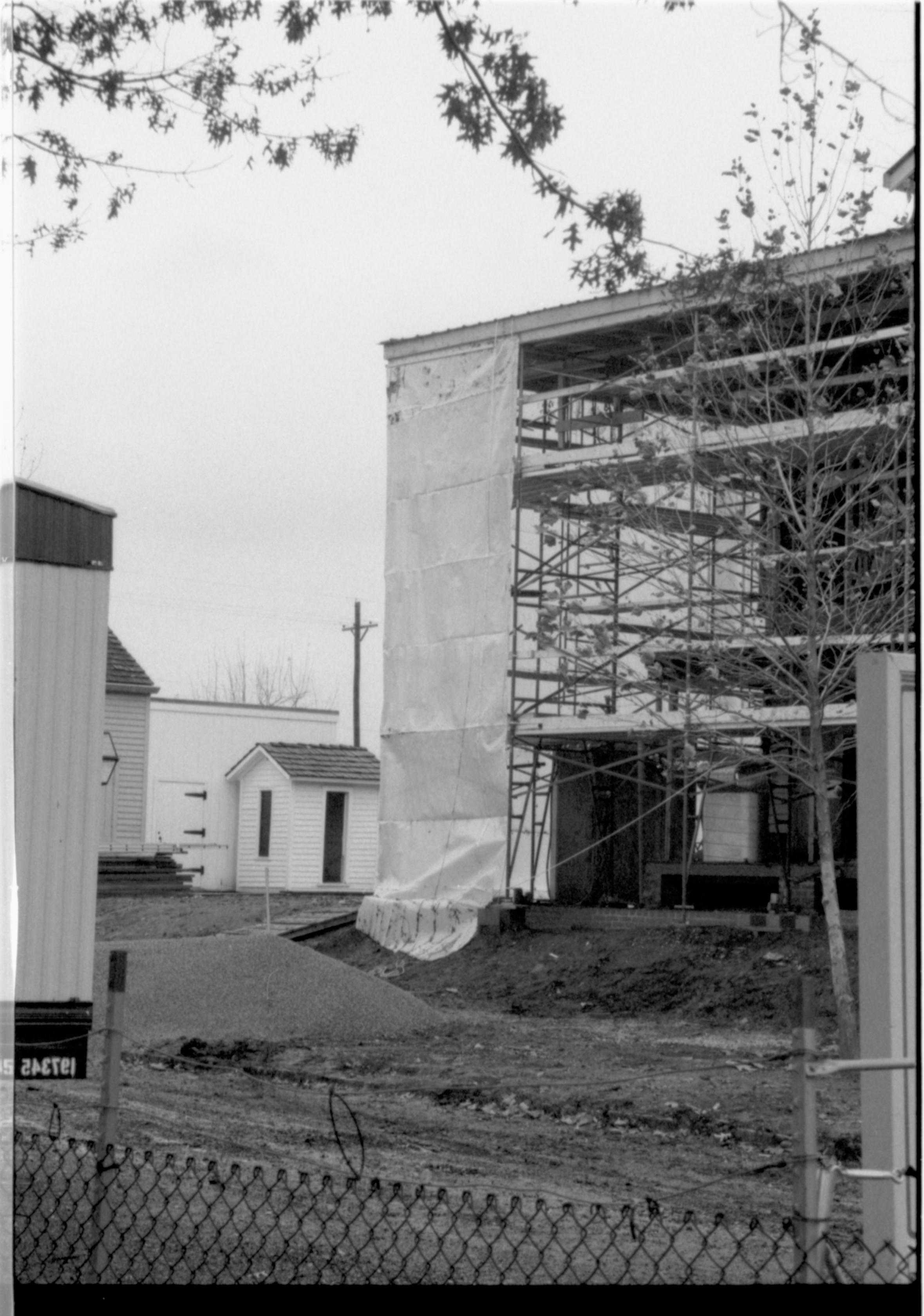 NA Lincoln, Home, Restoration, Scaffolding