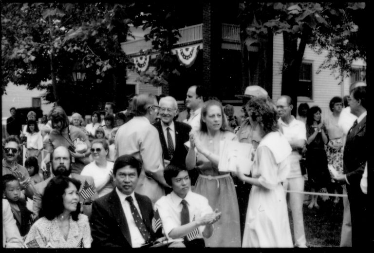 NA Reopening - Naturalize Program, File #50 Lincoln, Home, Restoration, Rededication