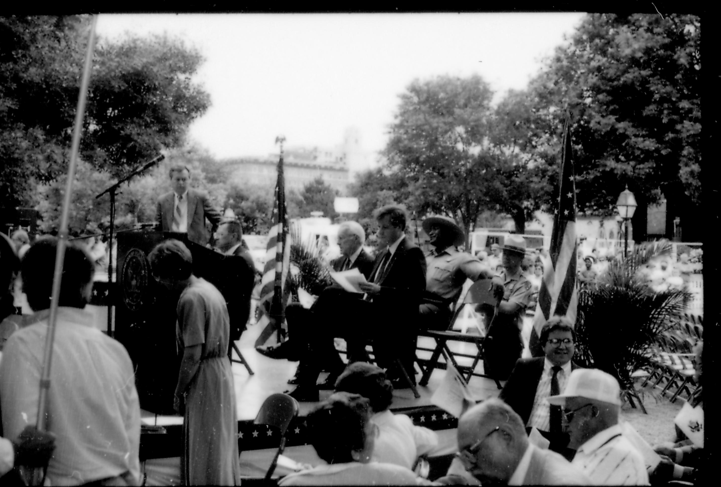 NA Reopening - Naturalize Program, File #50 Lincoln, Home, Restoration, Rededication