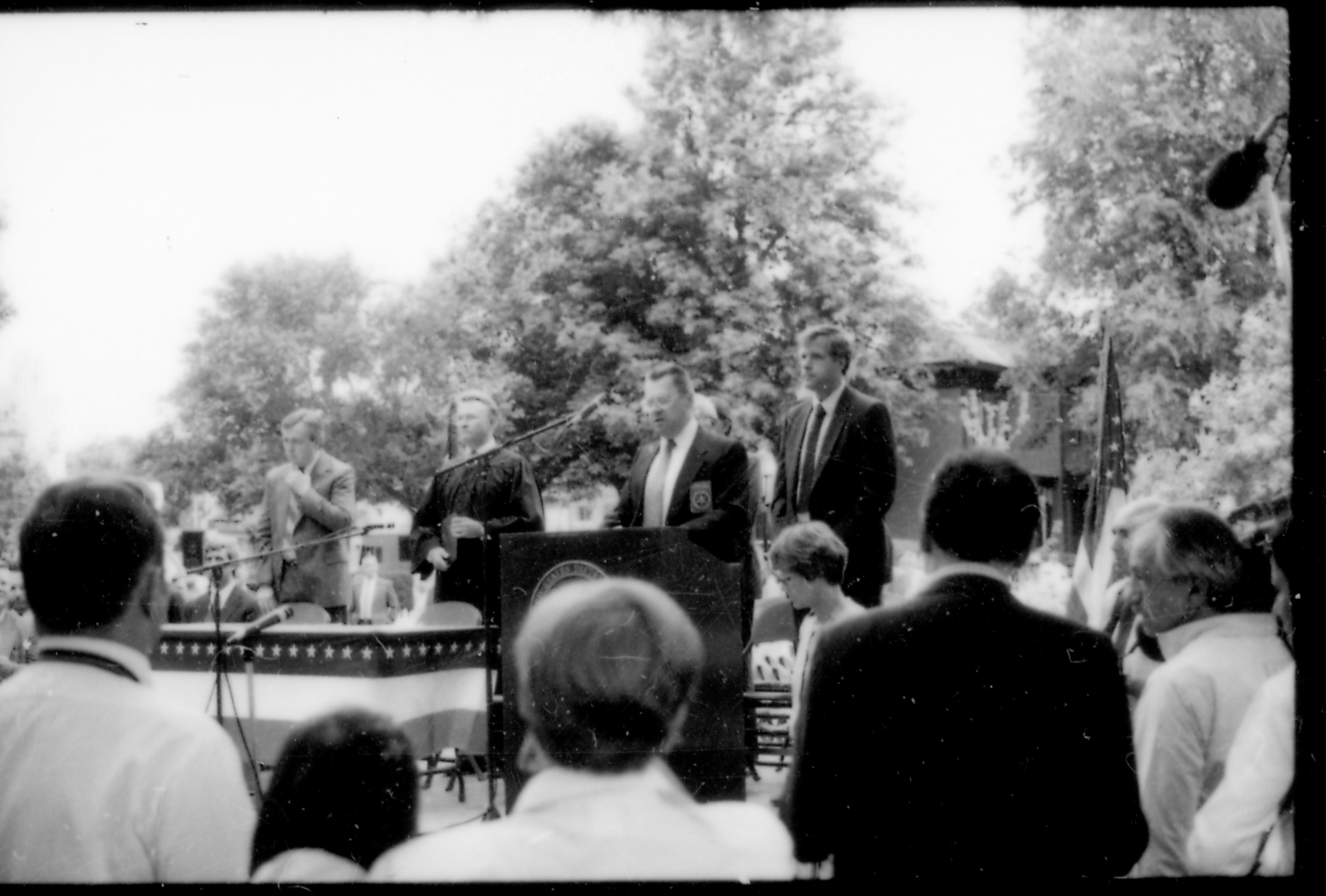 NA Reopening - Naturalize Program, File #50 Lincoln, Home, Restoration, Rededication