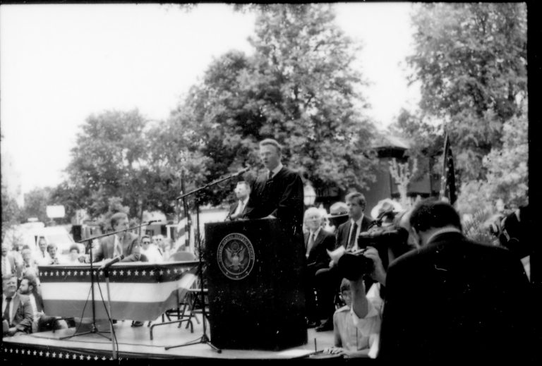 NA Reopening - Naturalize Program, File #50 Lincoln, Home, Restoration, Rededication
