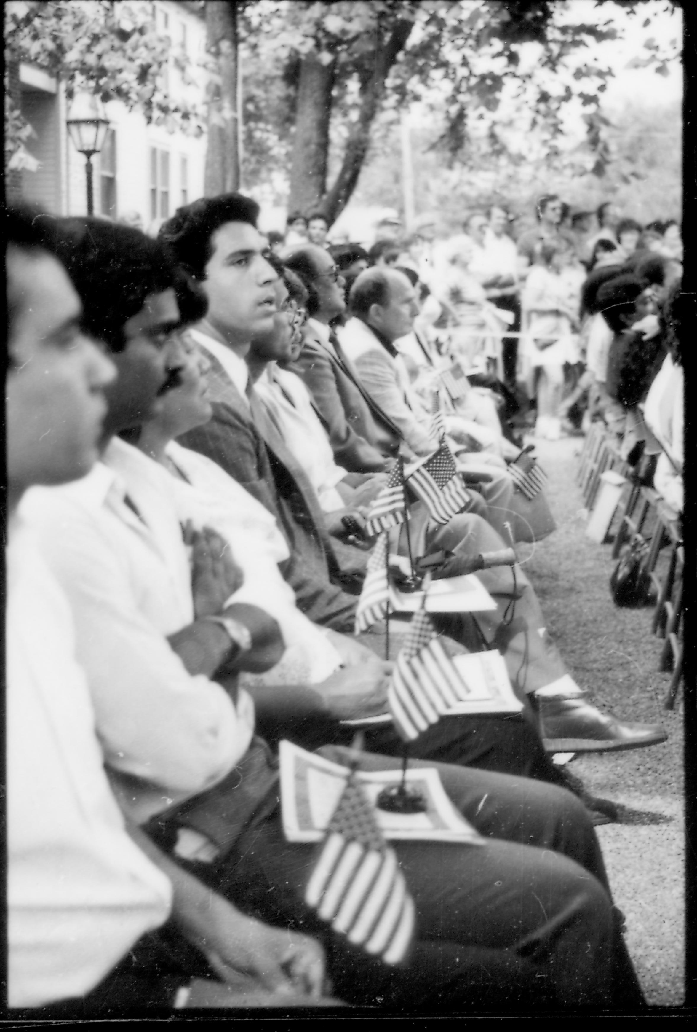 NA Reopening - Naturalize Program, File #50 Lincoln, Home, Restoration, Rededication