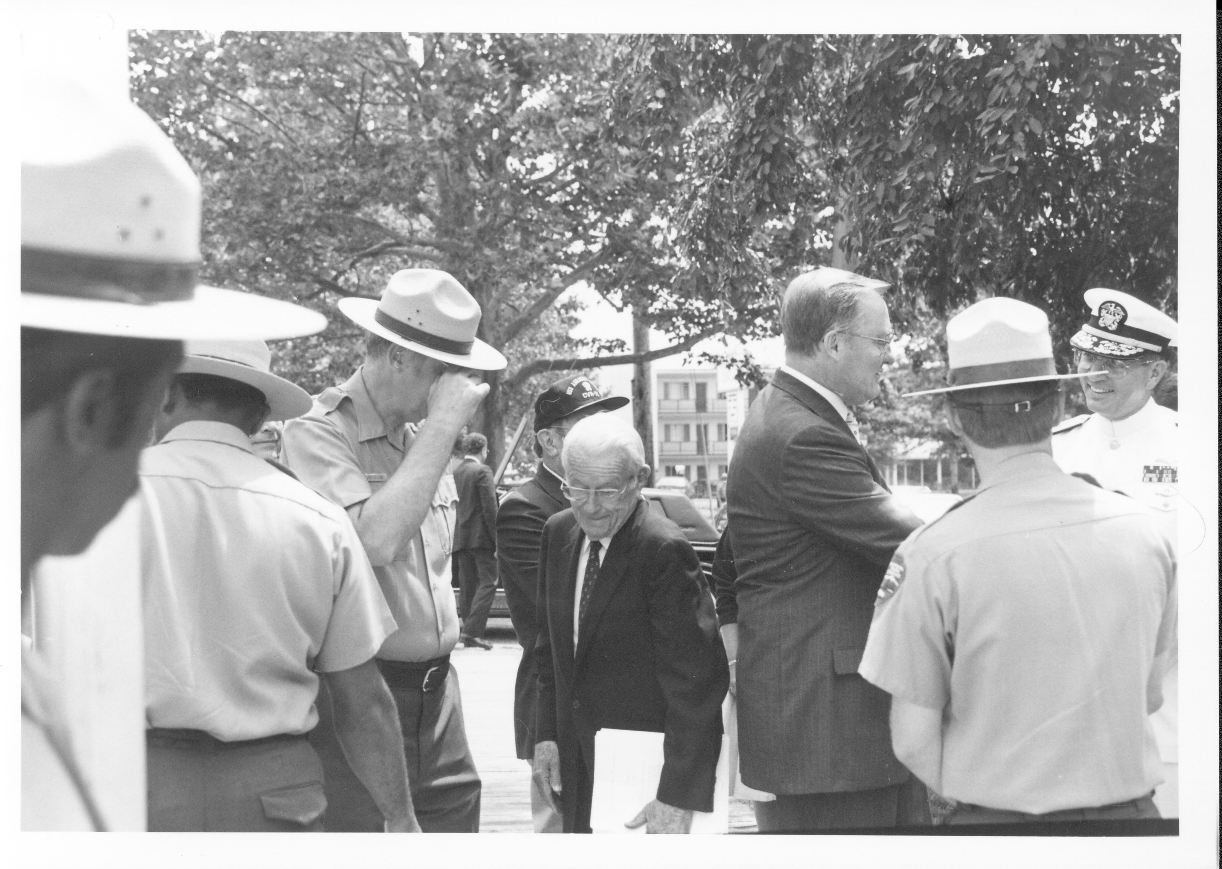 Gov. Thompson 52-12 Lincoln, Home, Restoration, Rededication