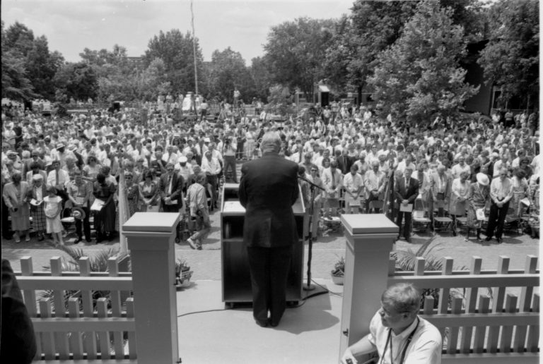NA Lincoln, Home, Restoration, Rededication