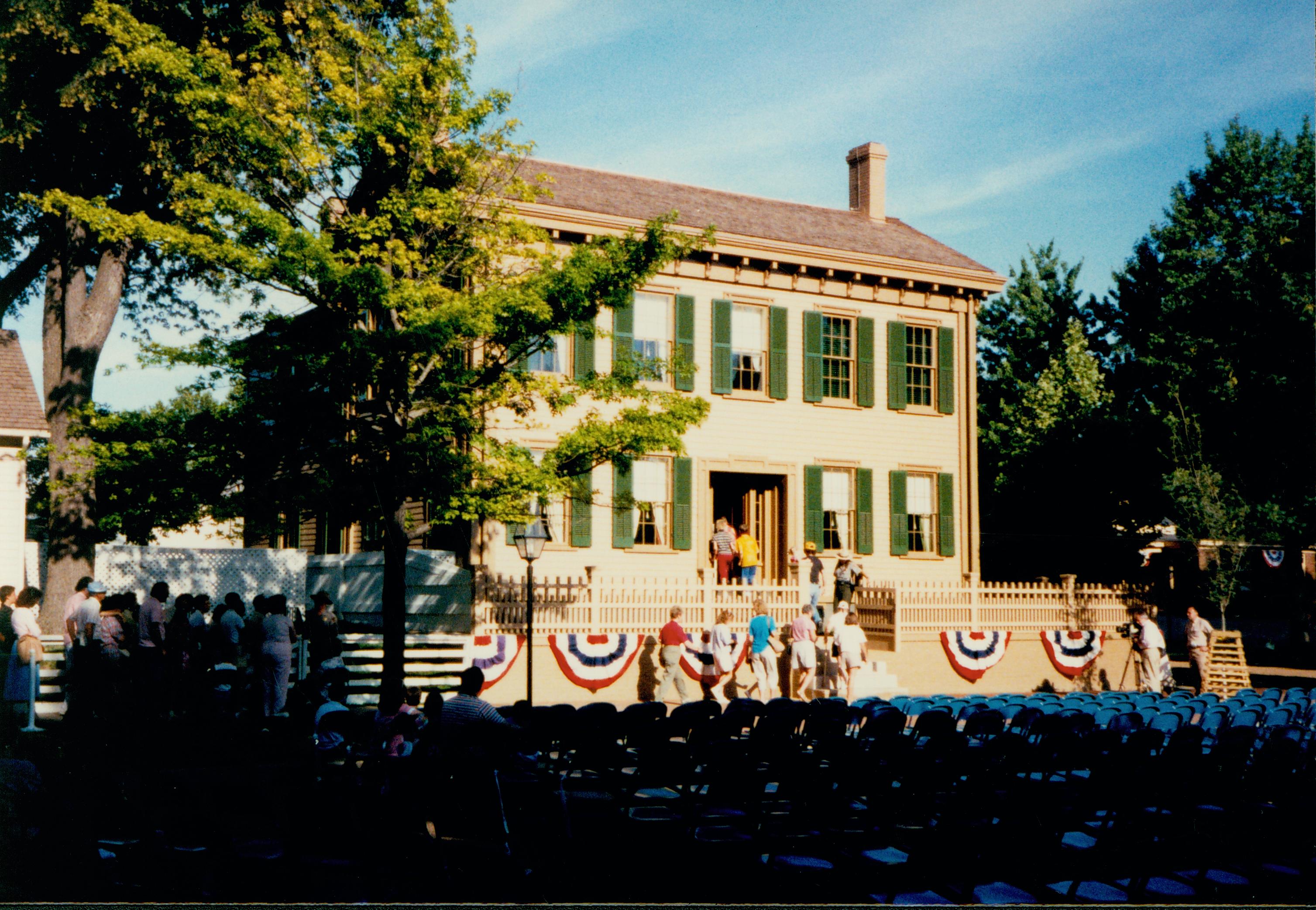 NA Lincoln, Home, Restoration, Rededication