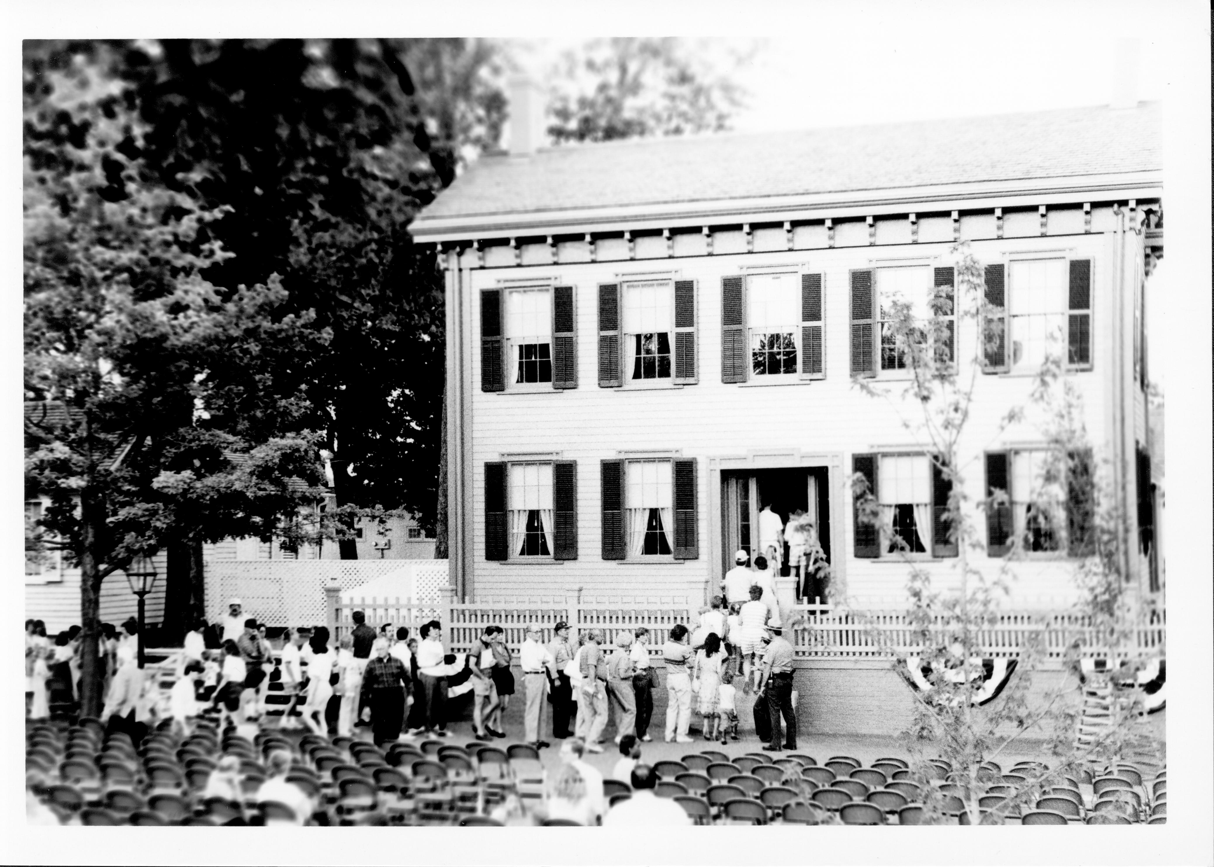 NA Lincoln, Home, Restoration, Rededication