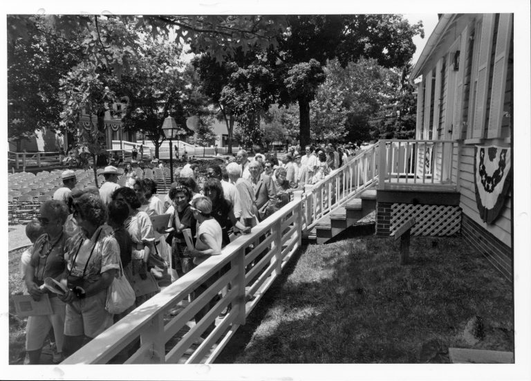 Afternoon 62-3 Lincoln, Home, Restoration, Rededication