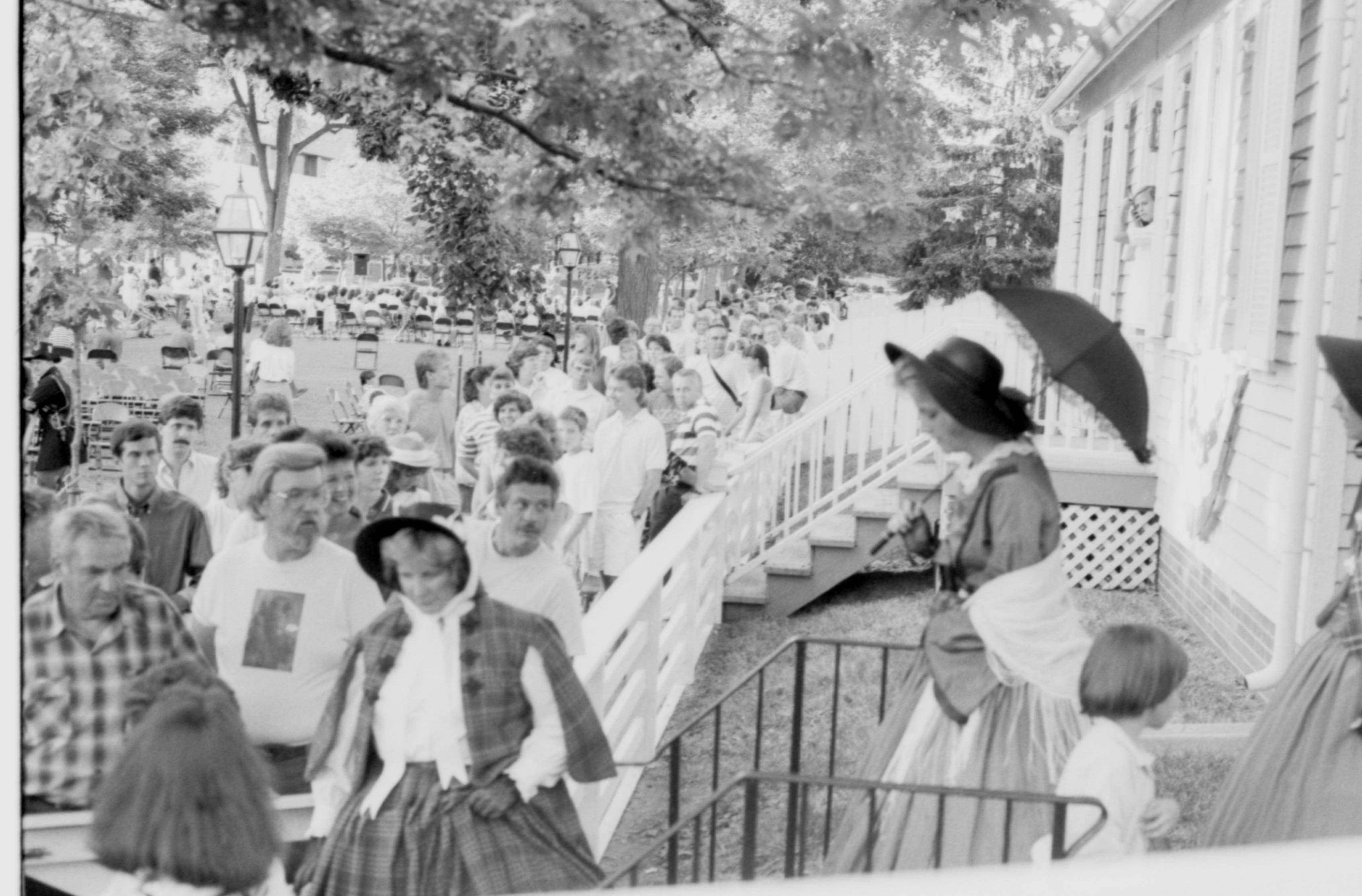 NA Reopening Afternoon; File #63 Lincoln, Home, Restoration, Rededication, Reopening