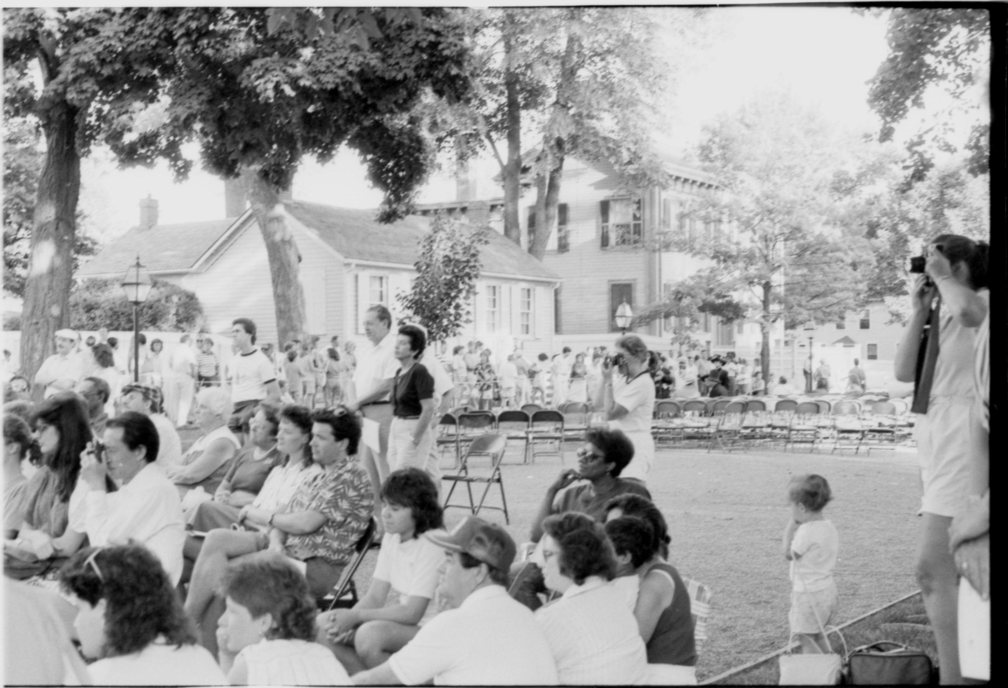 NA Reopening Afternoon; File #63 Lincoln, Home, Restoration, Rededication, Reopening