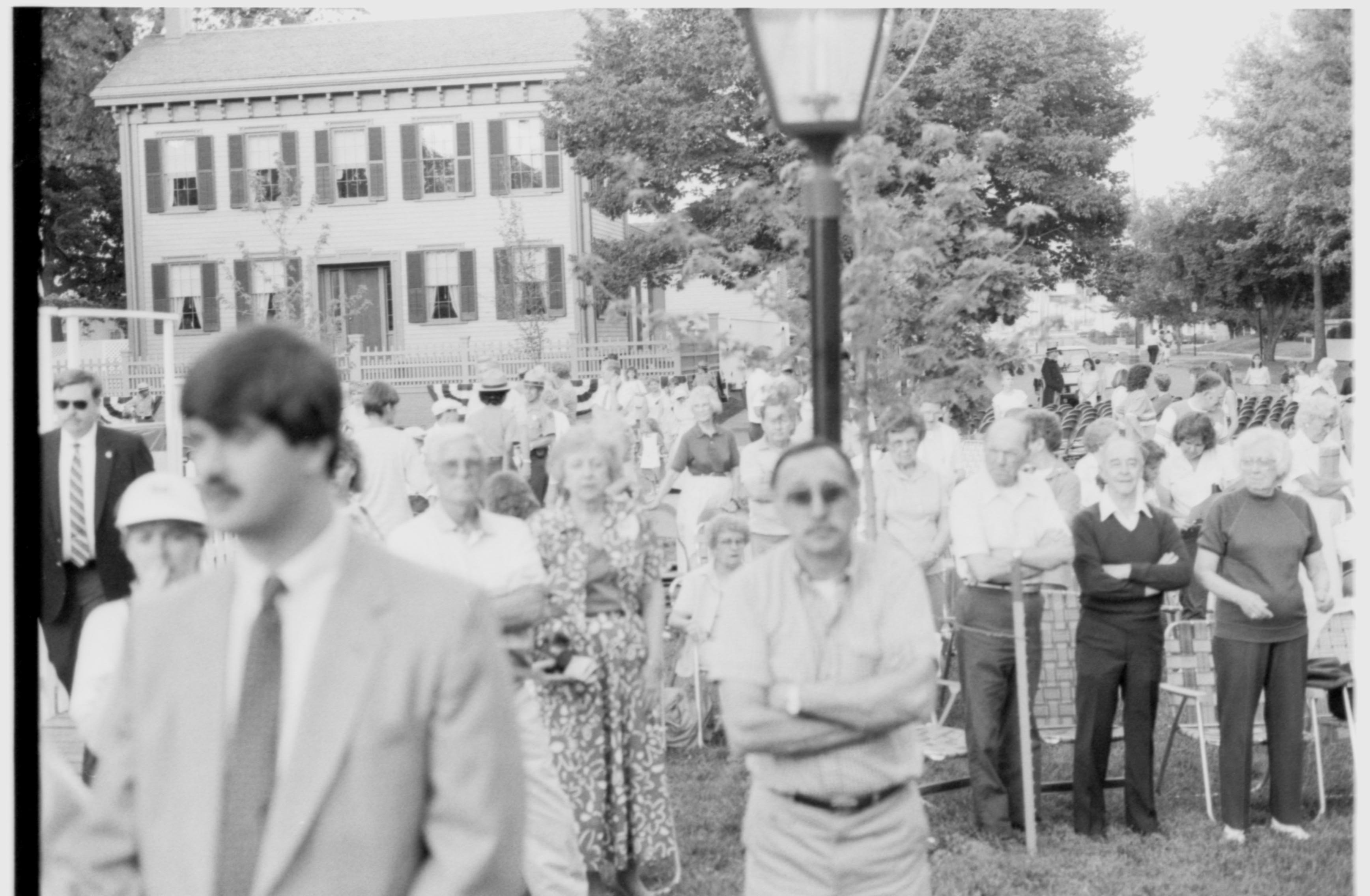 NA Reopening Afternoon; File #64 Lincoln, Home, Restoration, Rededication, Reopening