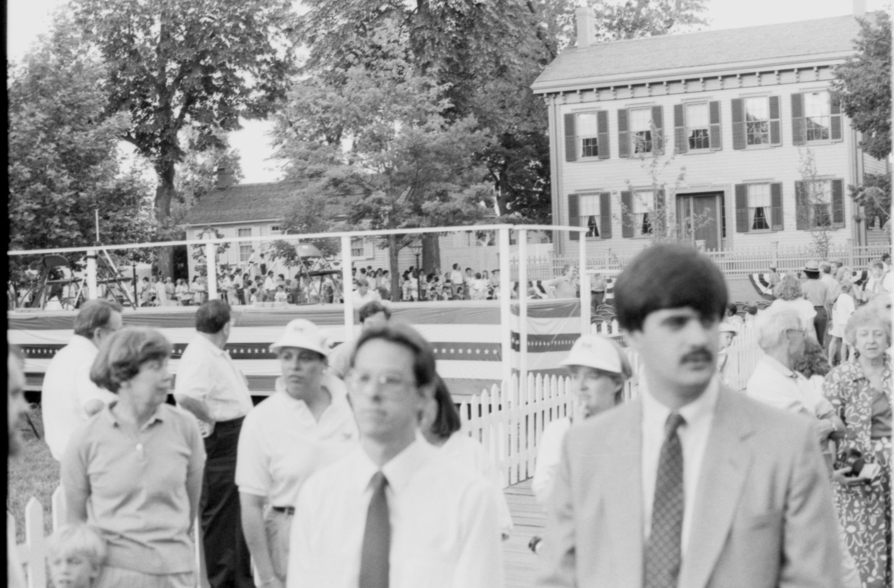 NA Reopening Afternoon; File #64 Lincoln, Home, Restoration, Rededication, Reopening