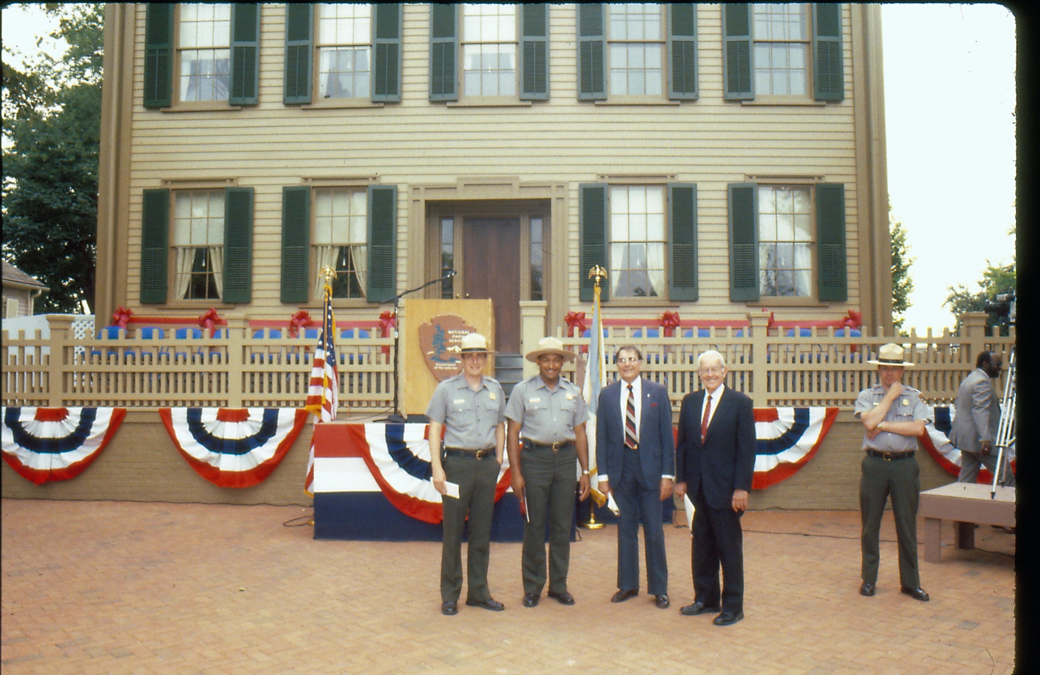 NA LIHO Reopening - Gentry and Mott Lincoln, Home, Restoration, Rededication