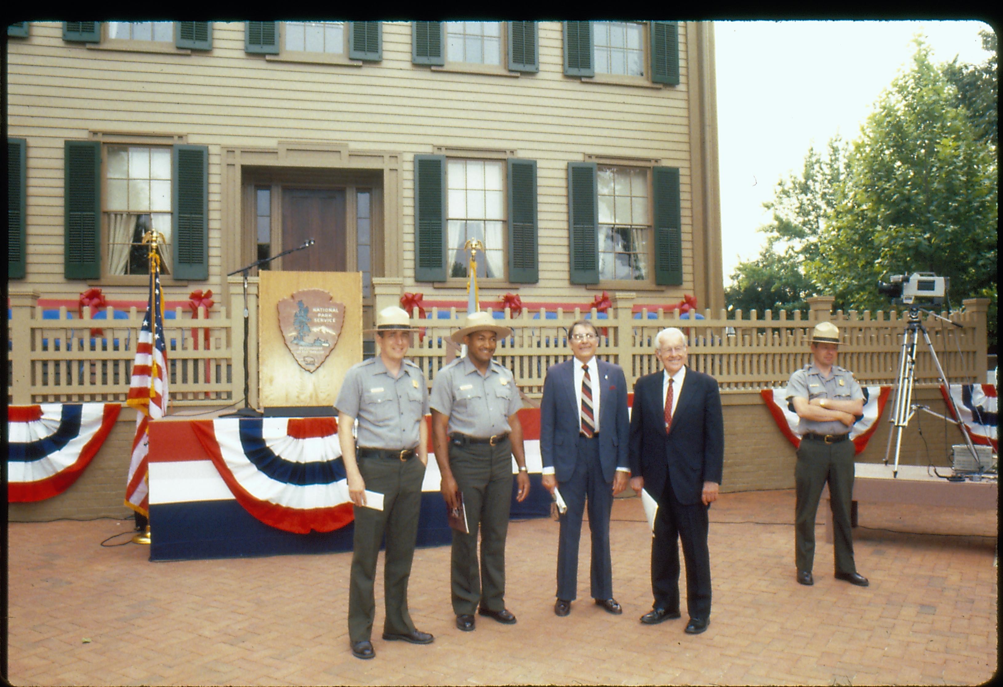 NA LIHO Reopening - Gentry and Mott Lincoln, Home, Restoration, Rededication