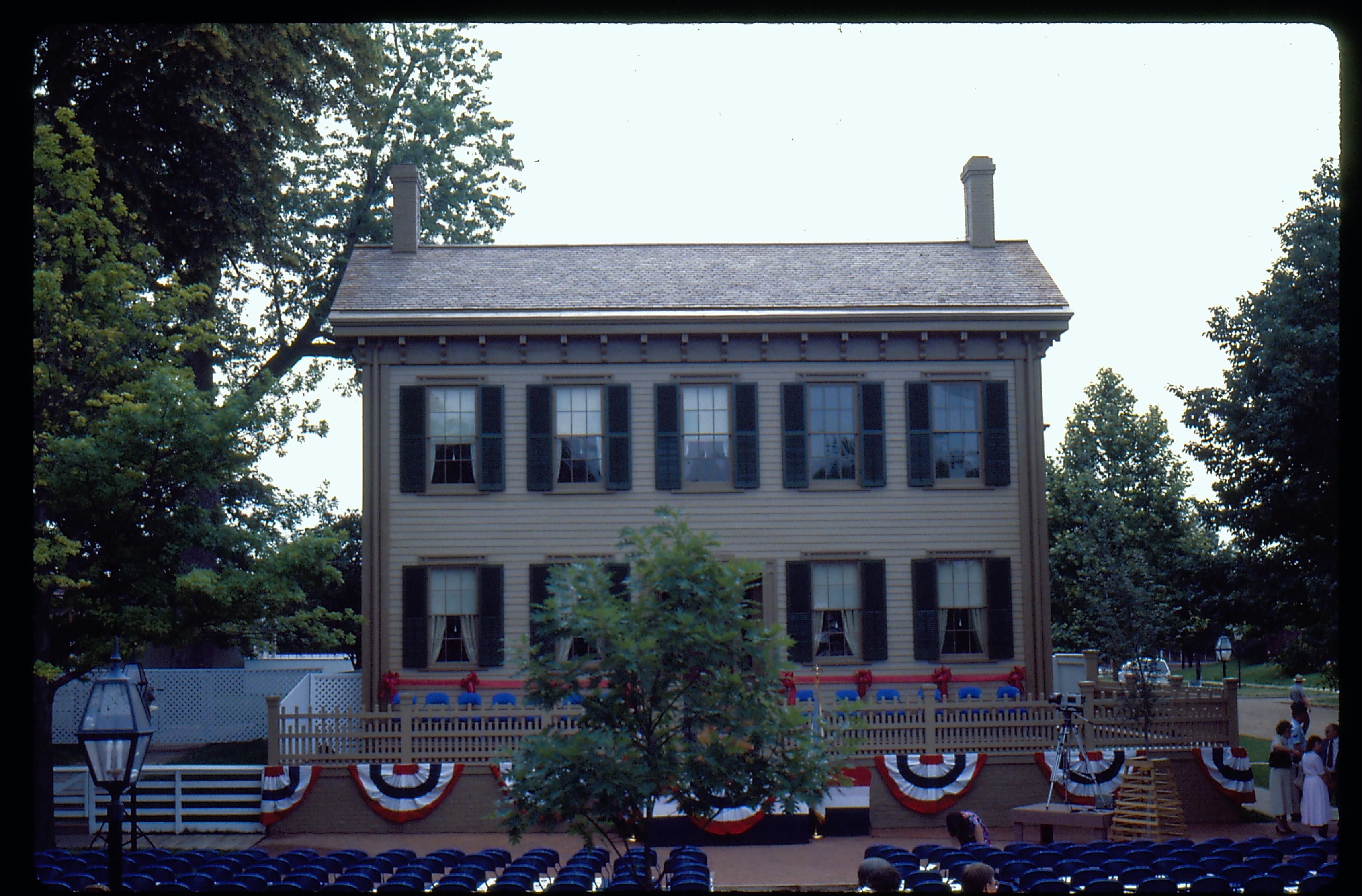 NA Lincoln Home Reopening Lincoln, Home, Restoration, Rededication, Reopening