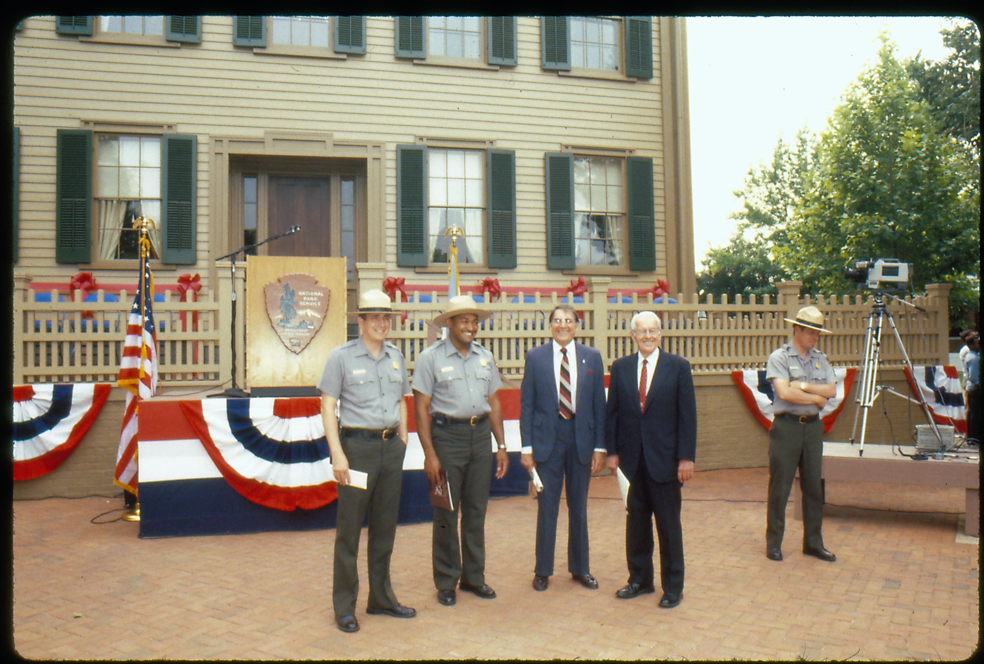 NA LIHO Reopening - Gentry and Mott Lincoln, Home, Restoration, Rededication