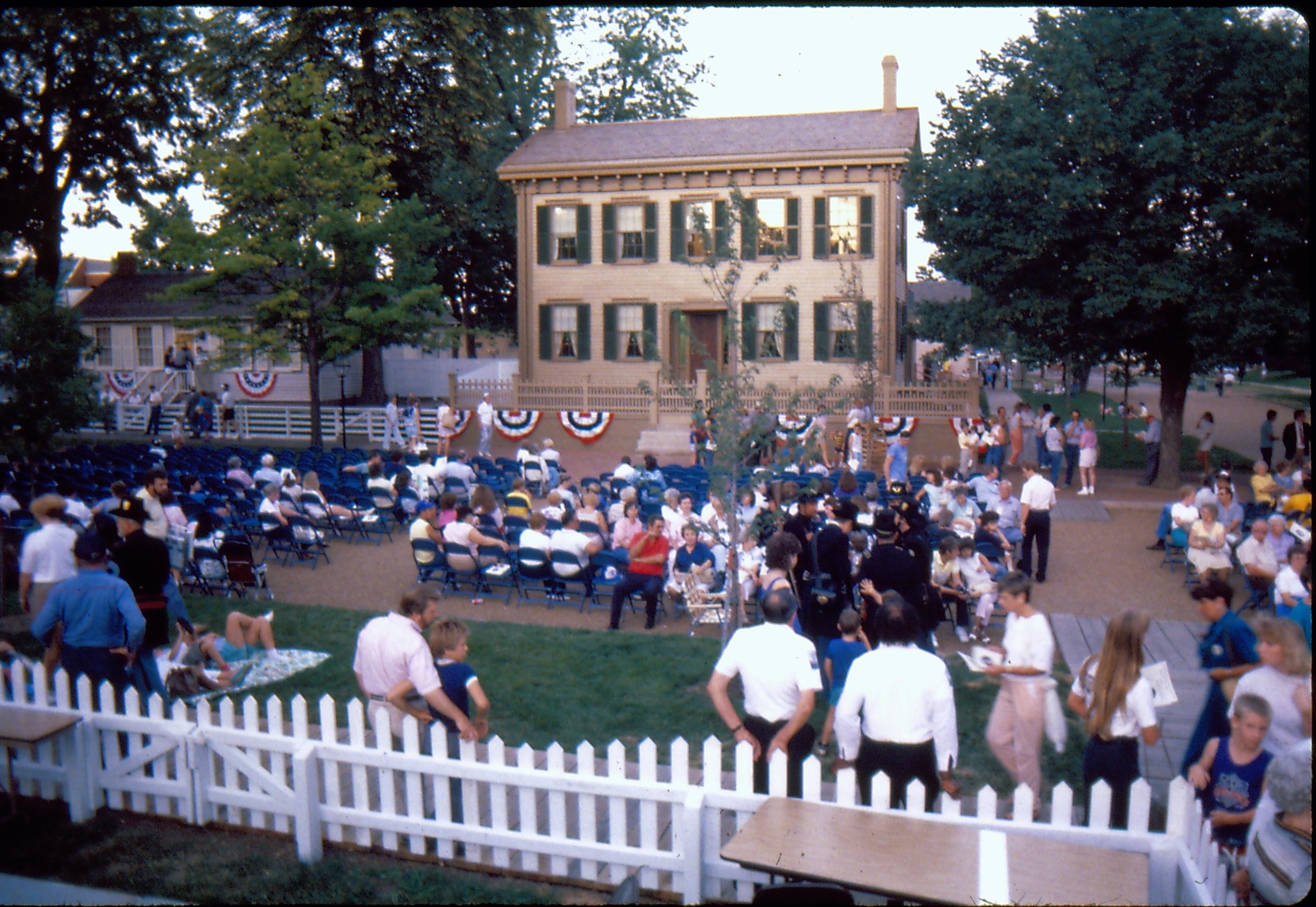 NA LIHO Reopening - Night Lincoln, Home, Restoration, Rededication