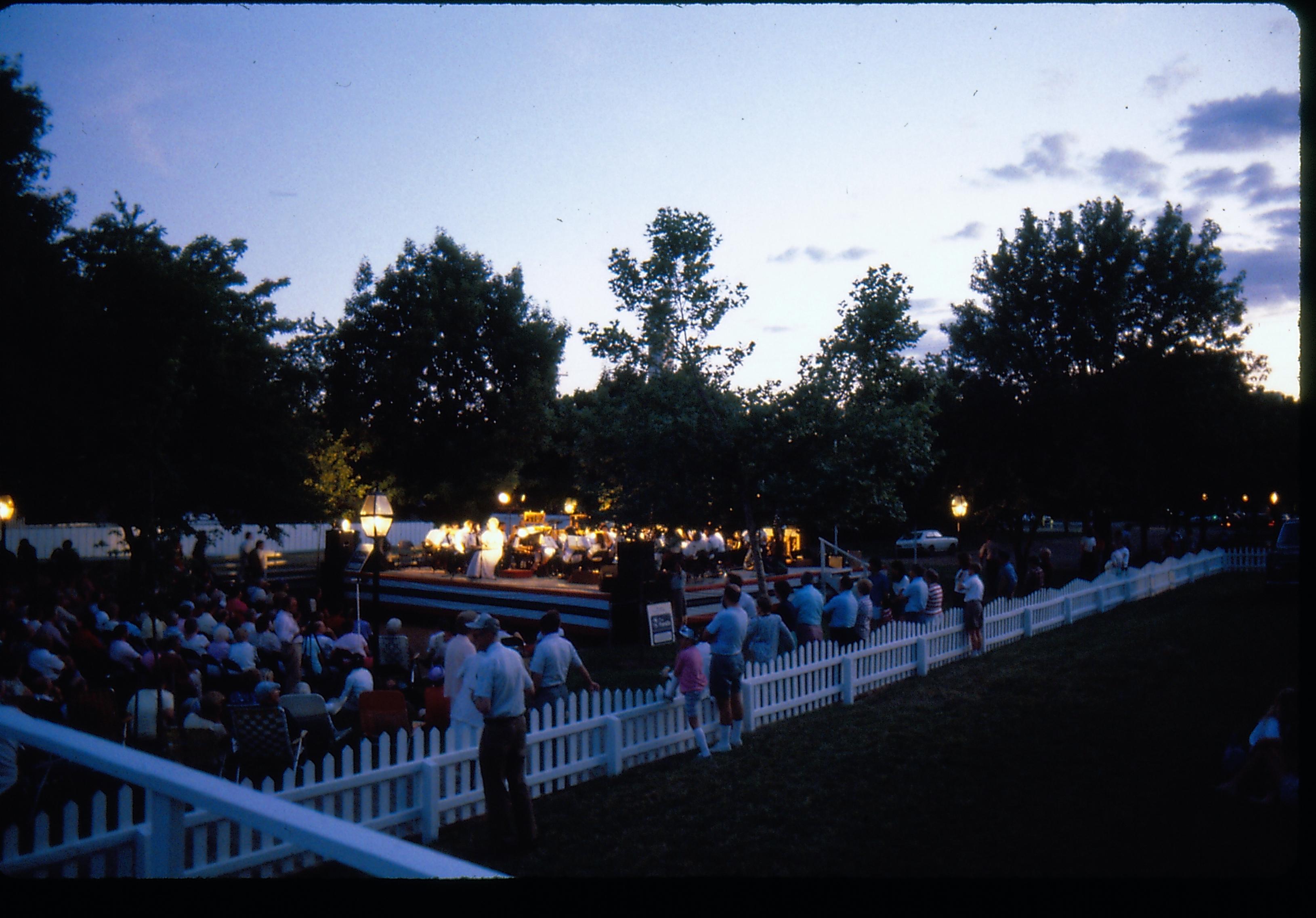 NA LIHO Reopening - Night Lincoln, Home, Restoration, Rededication, Night