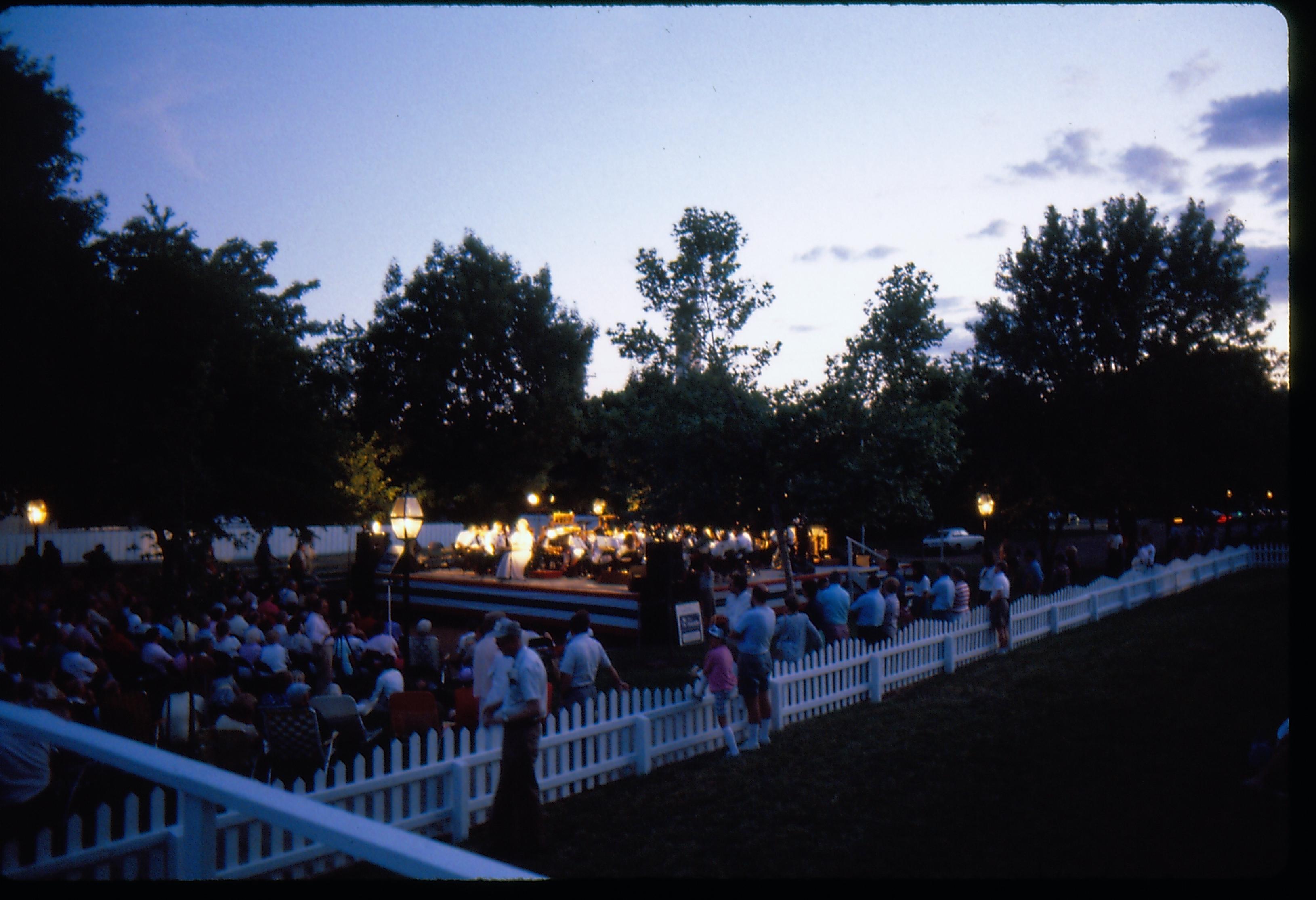 NA LIHO Reopening - Night Lincoln, Home, Restoration, Rededication, Night