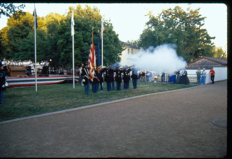 NA LIHO Reopening - Night Lincoln, Home, Restoration, Rededication