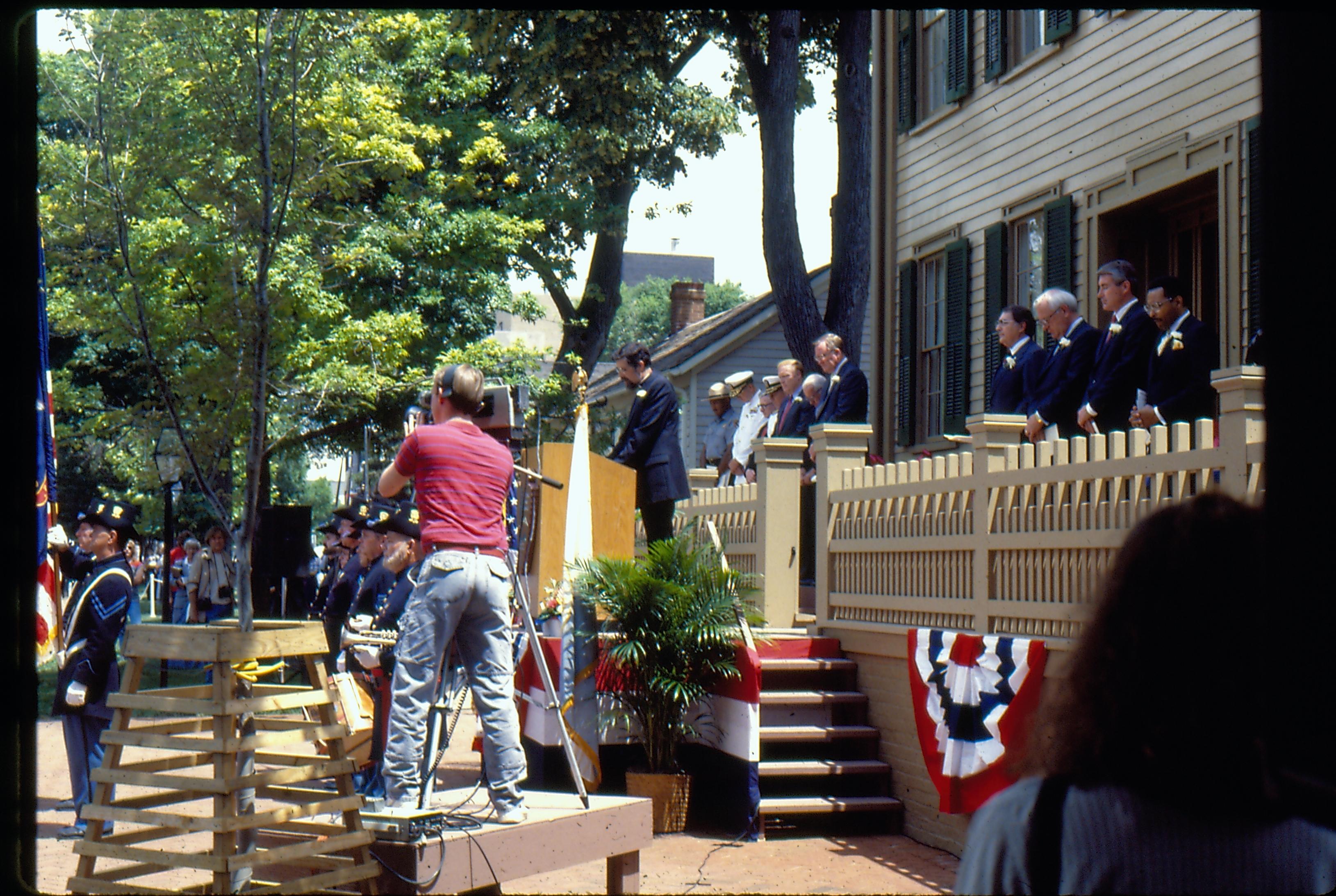 NA Lincoln Home Reopening Lincoln, Home, Restoration, Rededication, Reopening