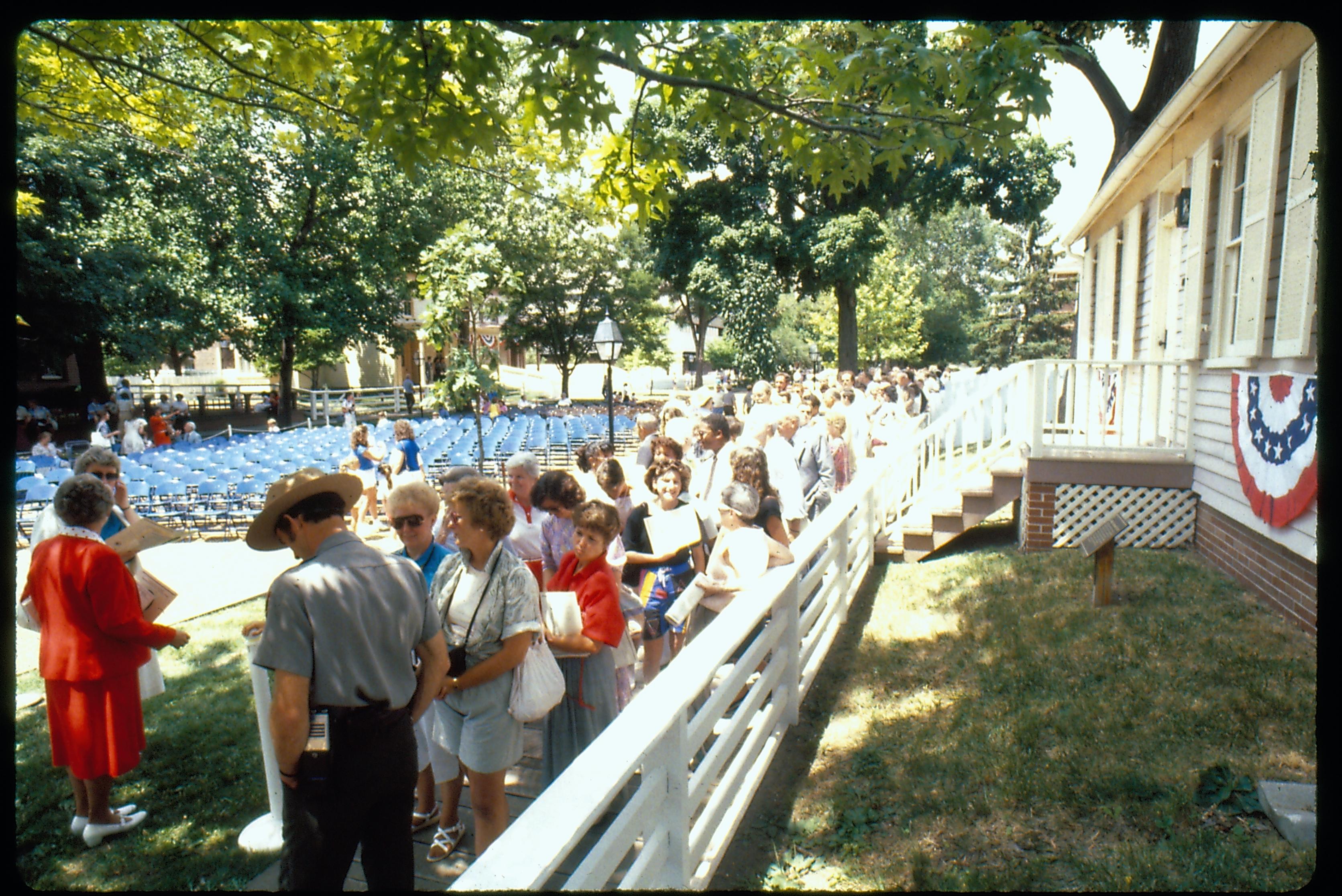 NA Lincoln, Home, Restoration, Rededication, Reopening