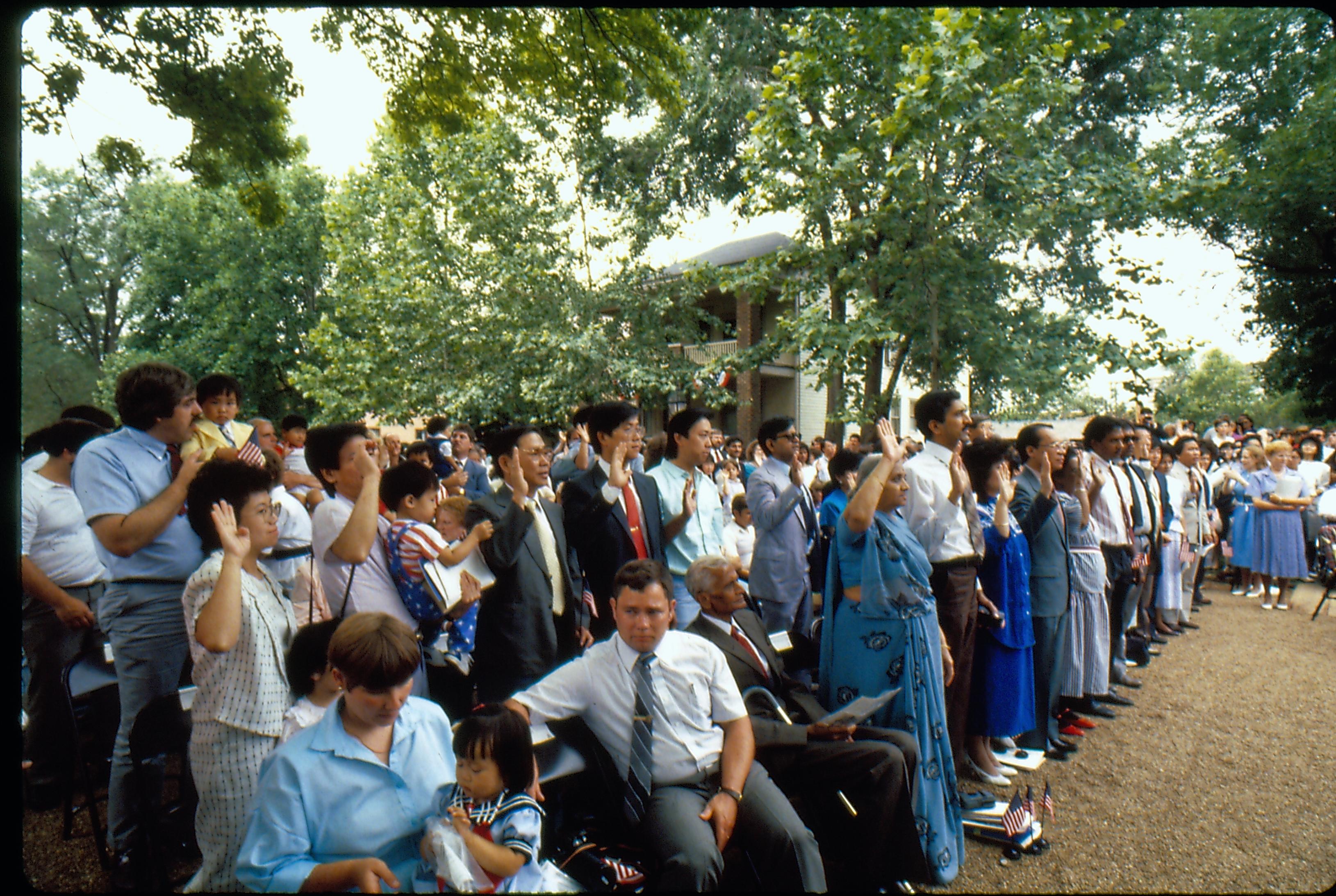 NA LIHO Reopening Naturalization Program Lincoln, Home, Restoration, Rededication, Naturalization Program