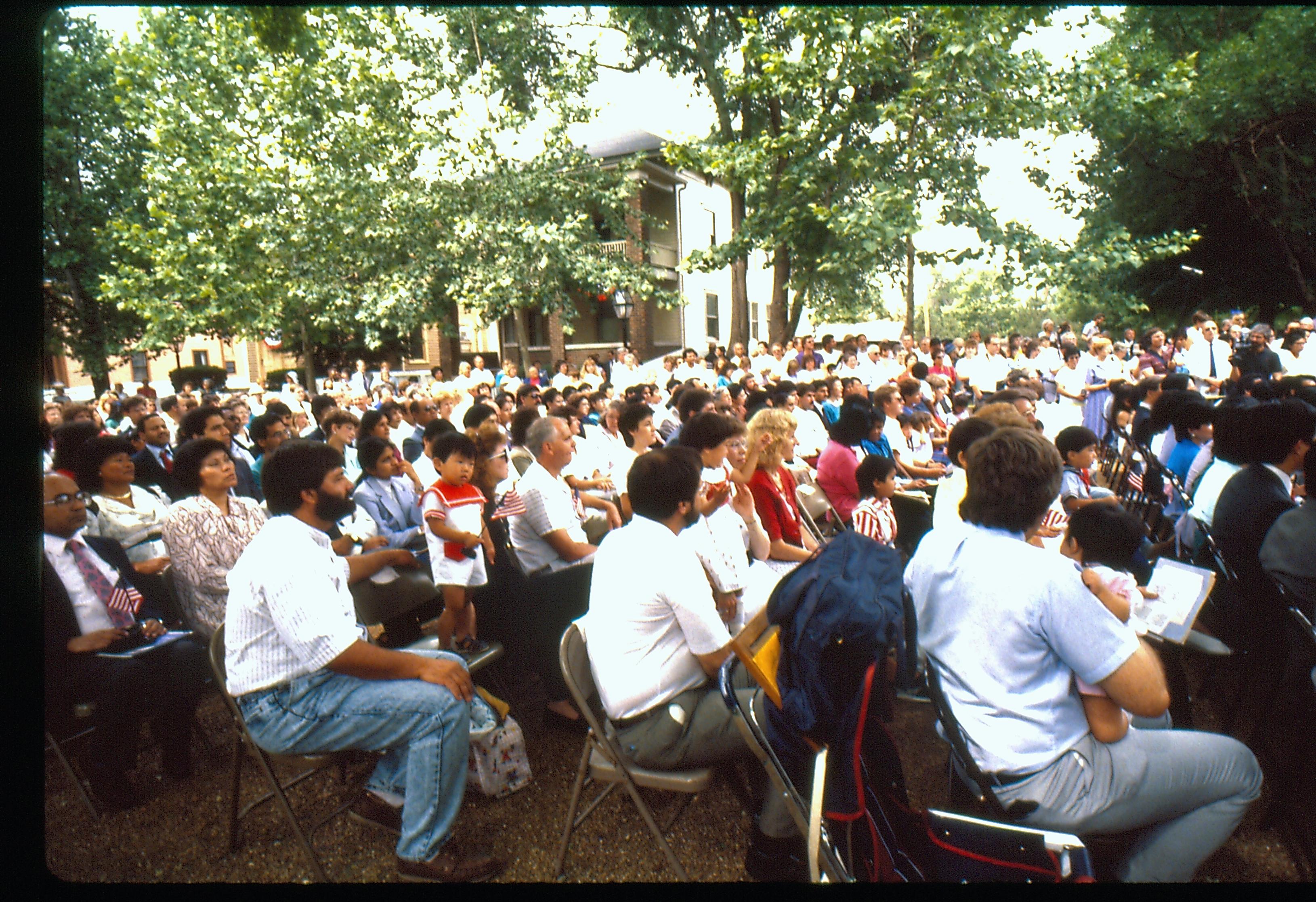 NA LIHO Reopening Naturalization Program Lincoln, Home, Restoration, Rededication, Naturalization Program