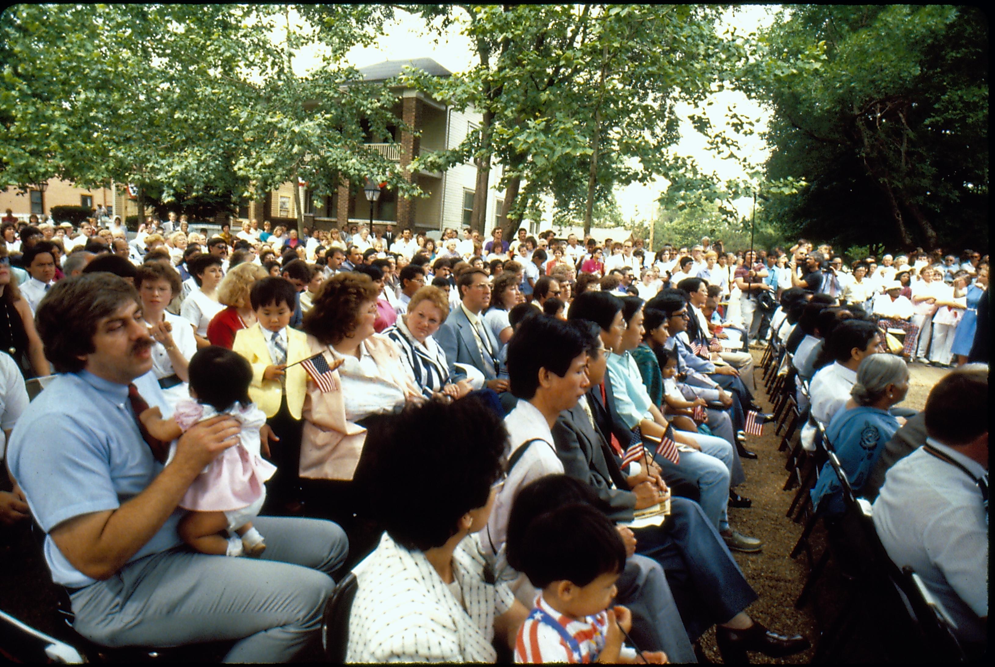 NA LIHO Reopening Naturalization Program Lincoln, Home, Restoration, Rededication, Naturalization Program