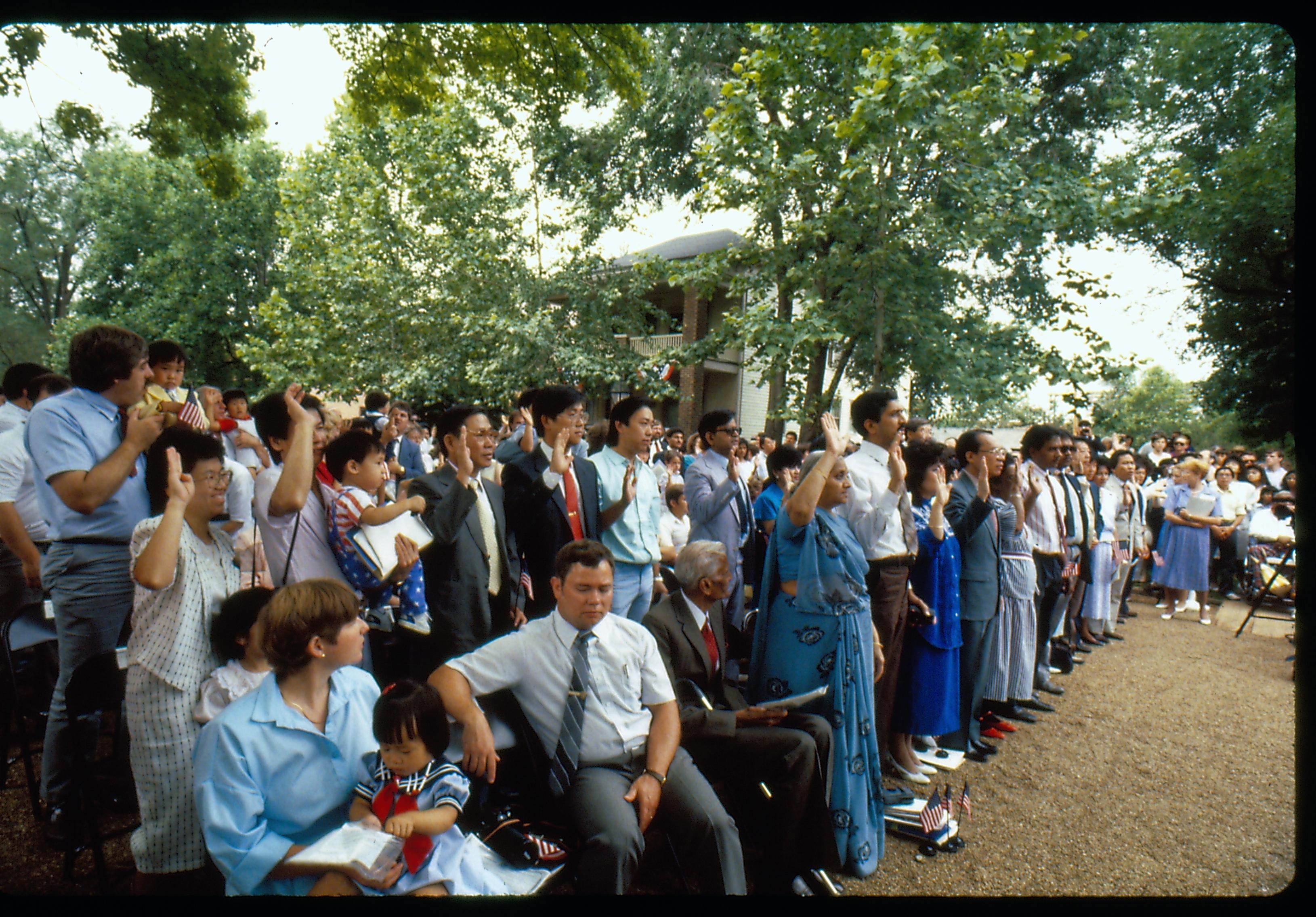 NA LIHO Reopening Naturalization Program Lincoln, Home, Restoration, Rededication, Naturalization Program