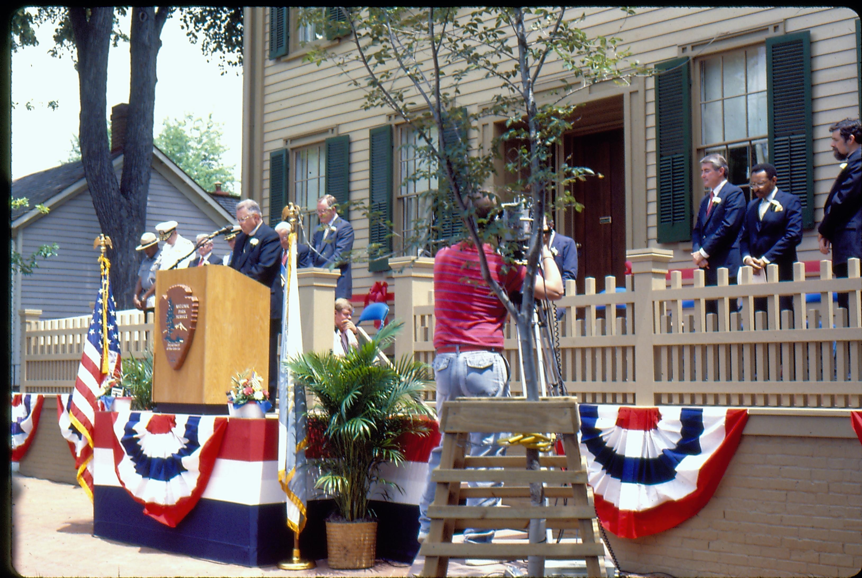 NA LIHO Reopening Speakers Lincoln, Home, Restoration, Rededication, Speakers