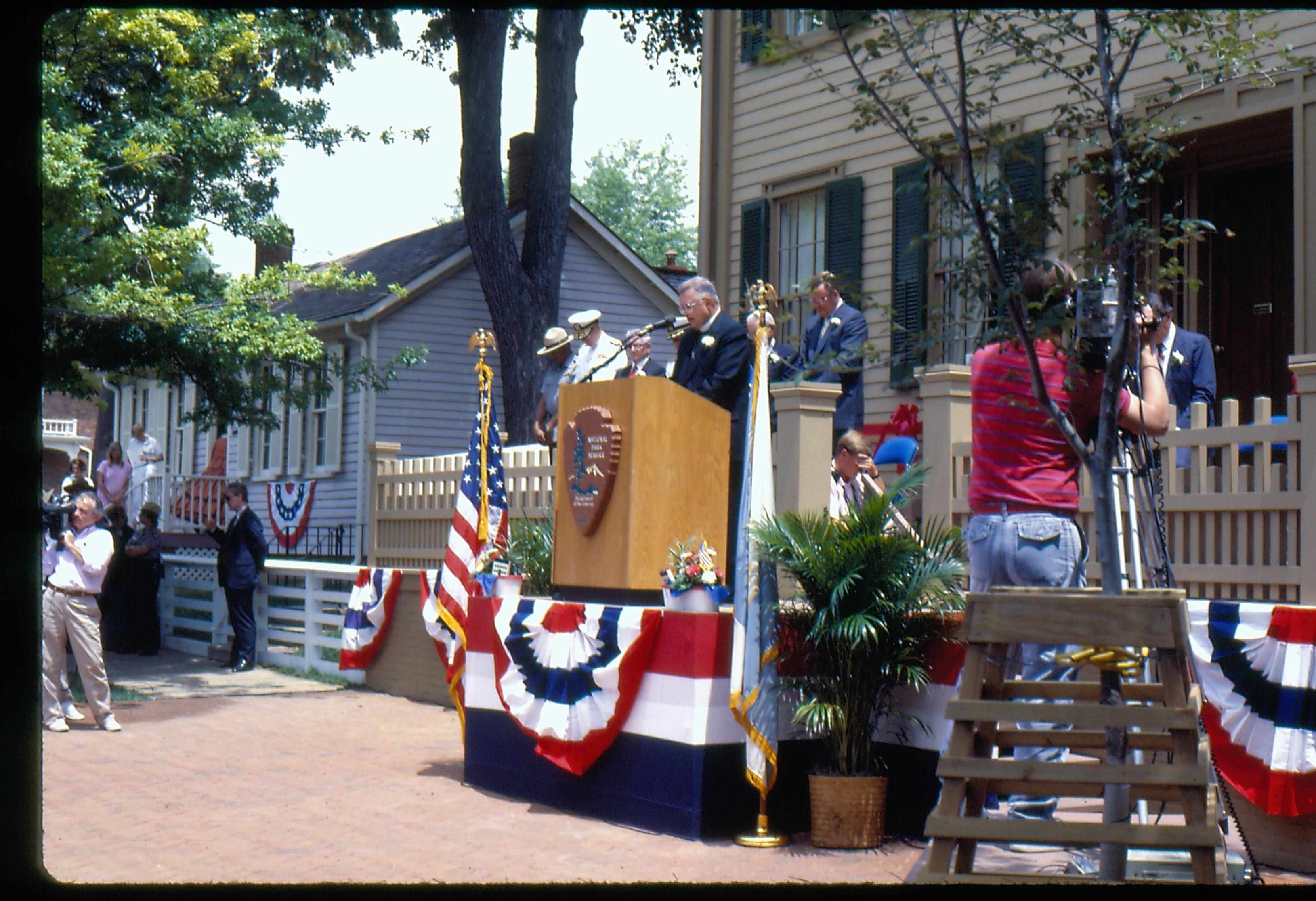 NA LIHO Reopening Speakers Lincoln, Home, Restoration, Rededication, Speakers