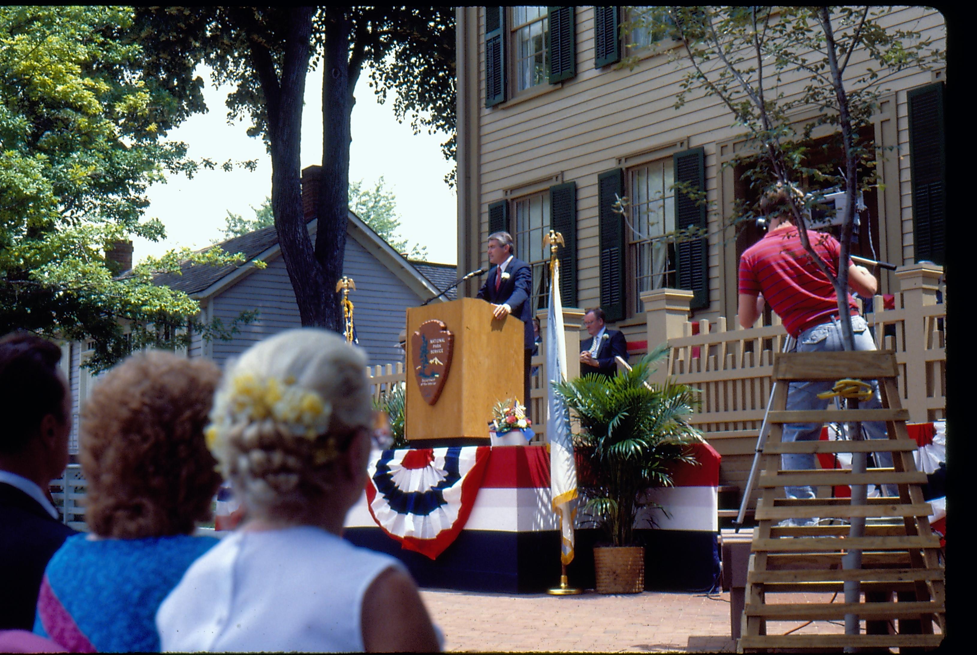 NA LIHO Reopening Speakers Lincoln, Home, Restoration, Rededication, Speakers