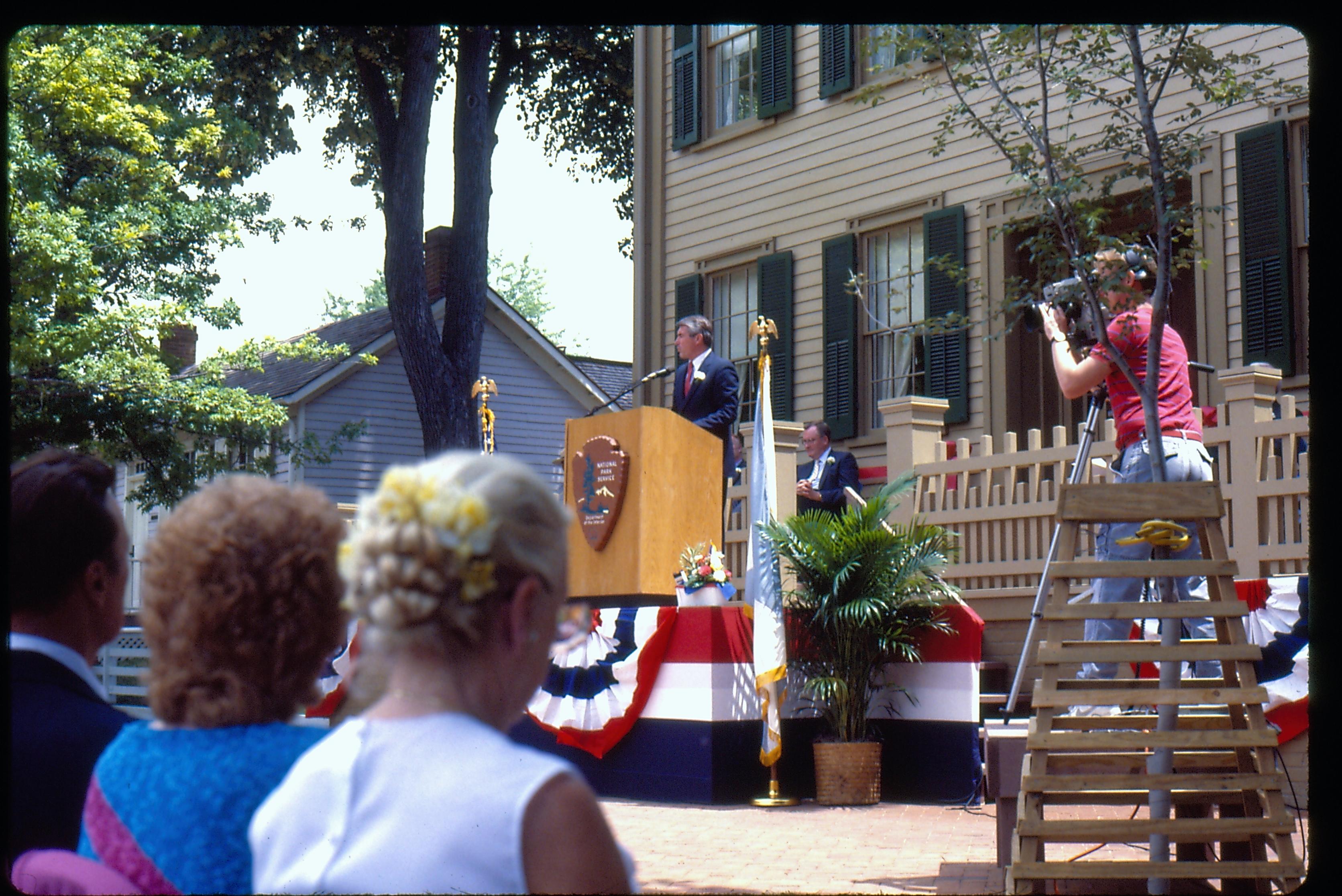 NA LIHO Reopening Speakers Lincoln, Home, Restoration, Rededication, Speakers