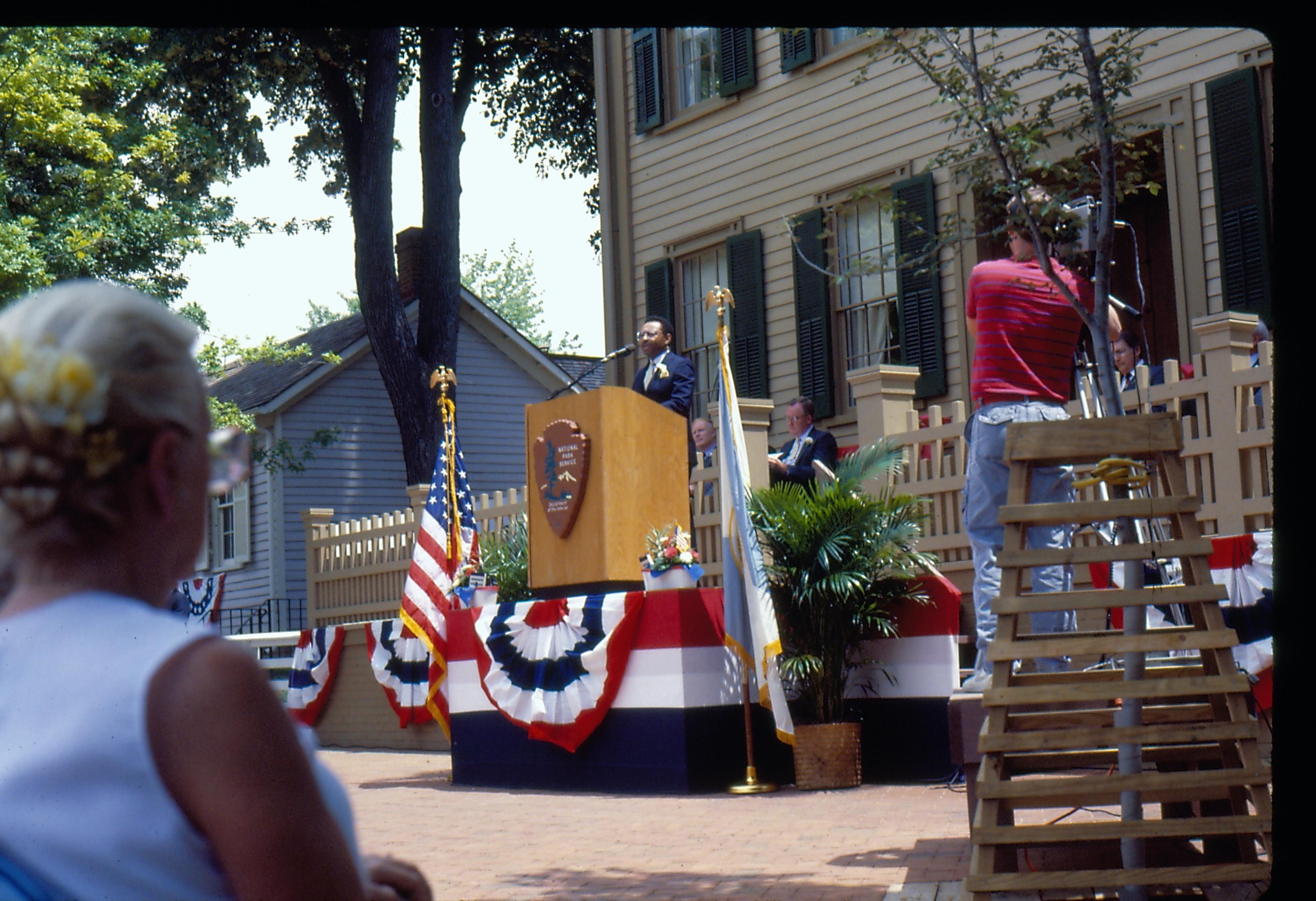 NA LIHO Reopening Speakers Lincoln, Home, Restoration, Rededication, Speakers