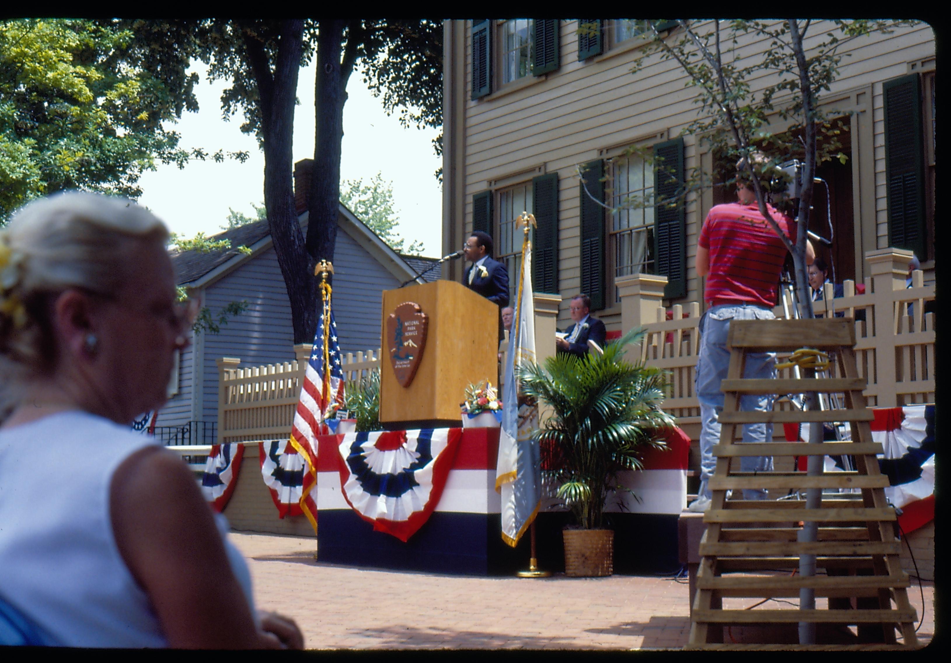 NA LIHO Reopening Speakers Lincoln, Home, Restoration, Rededication, Speakers