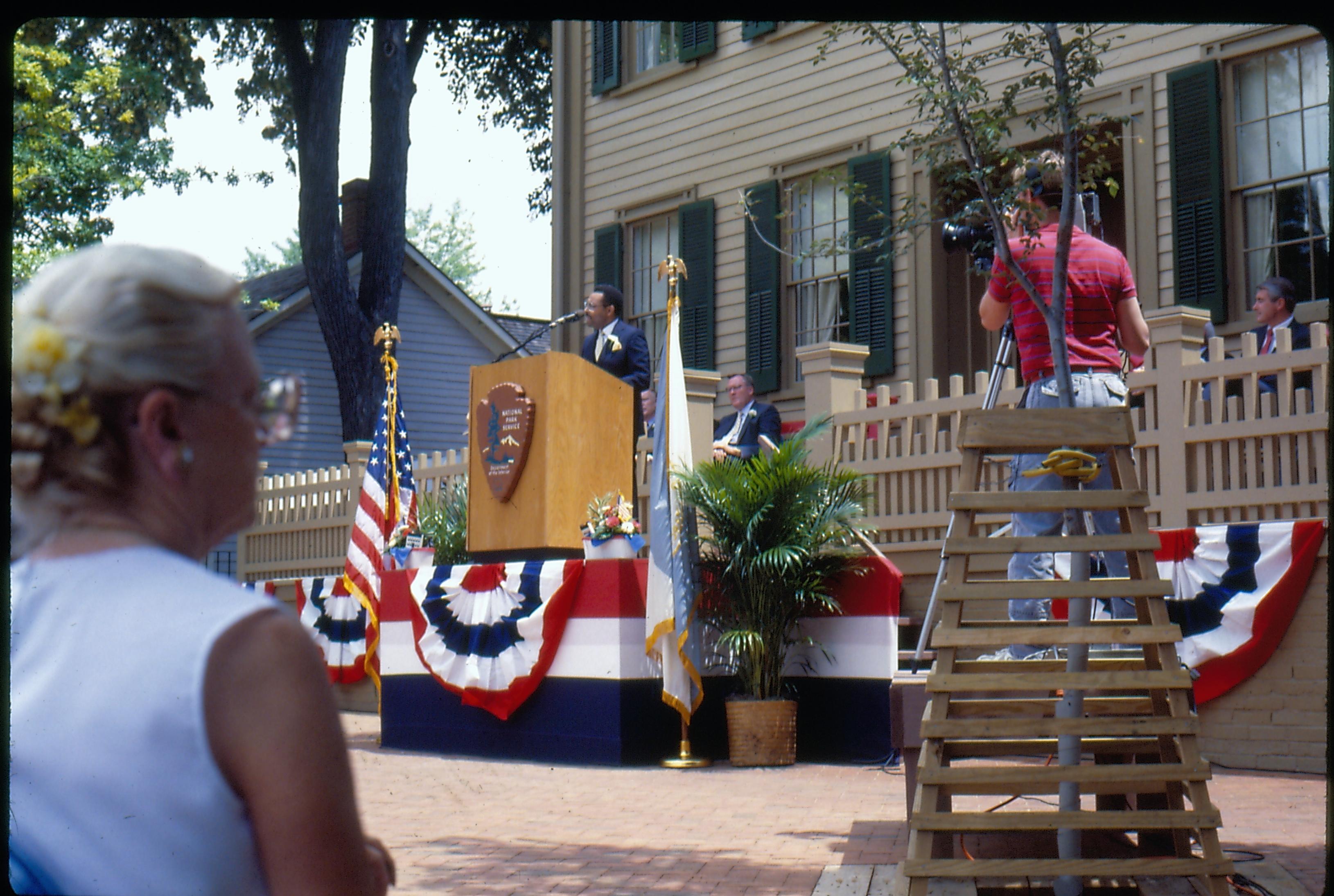 NA LIHO Reopening Speakers Lincoln, Home, Restoration, Rededication, Speakers