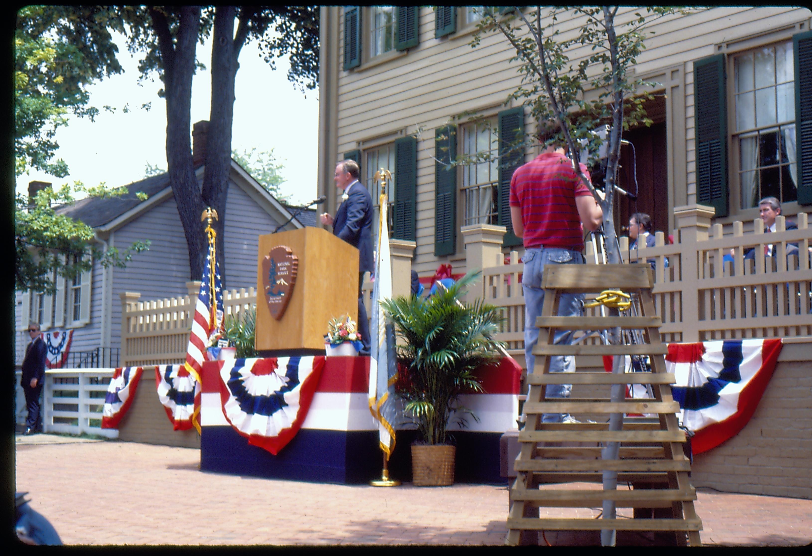 NA LIHO Reopening Speakers Lincoln, Home, Restoration, Rededication, Speakers