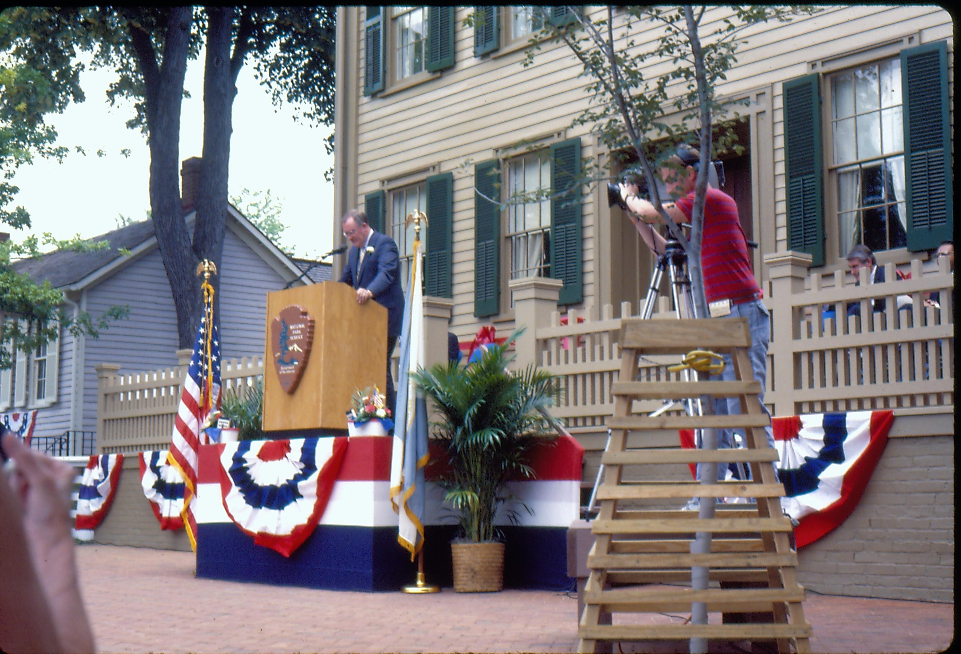 NA LIHO Reopening Speakers Lincoln, Home, Restoration, Rededication, Speakers